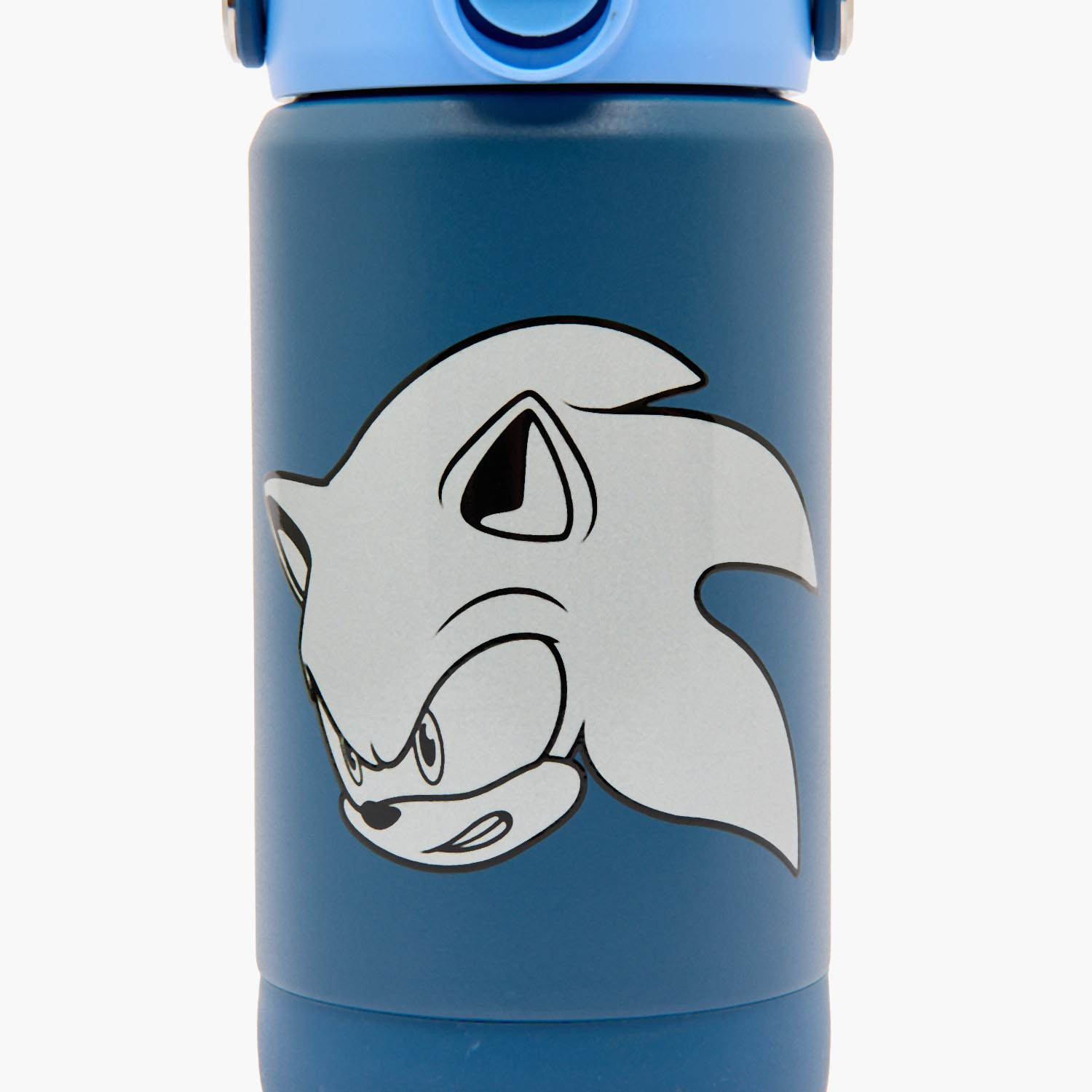 قارورة مياه ستانلس ستيل بقشّة ومقبض حمل وطبعات سونيك ذا هيدجهوج-school-waterbottles-image-8