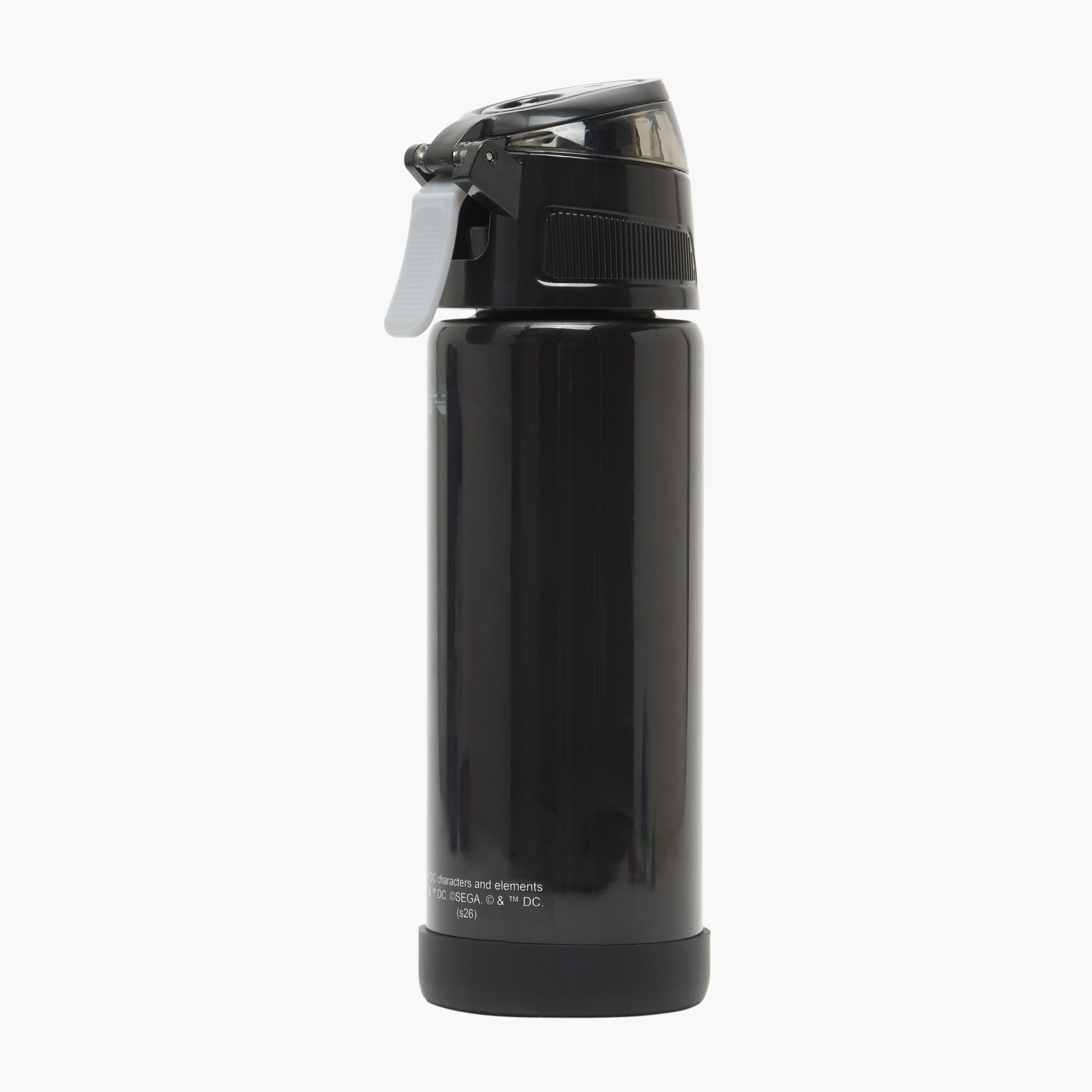 قارورة مياه ستانلس ستيل بطبعات سونيك وباتمان بغطاء قلّاب وفوهة للشرب-school-waterbottles-image-3