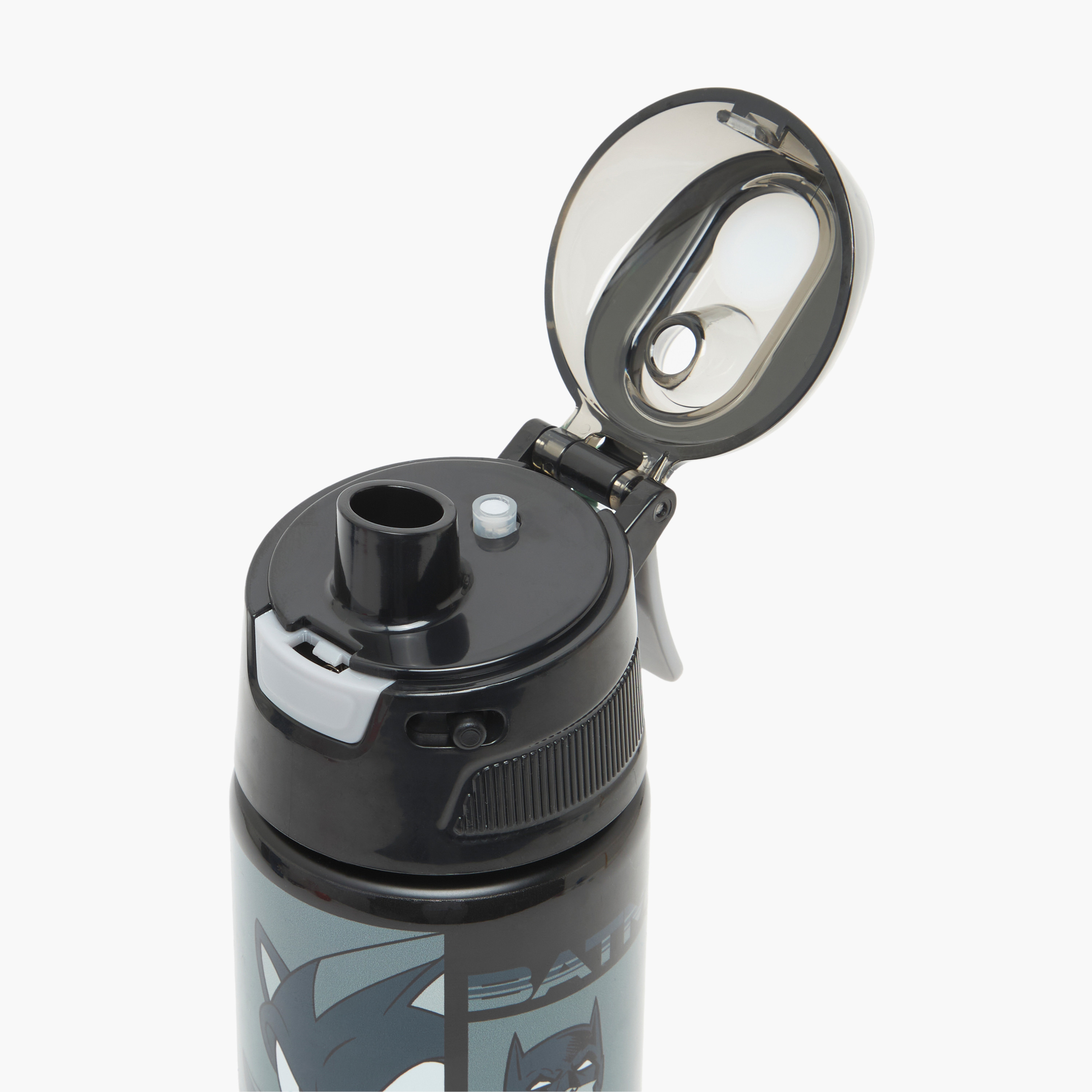 قارورة مياه ستانلس ستيل بطبعات سونيك وباتمان بغطاء قلّاب وفوهة للشرب-school-waterbottles-image-6