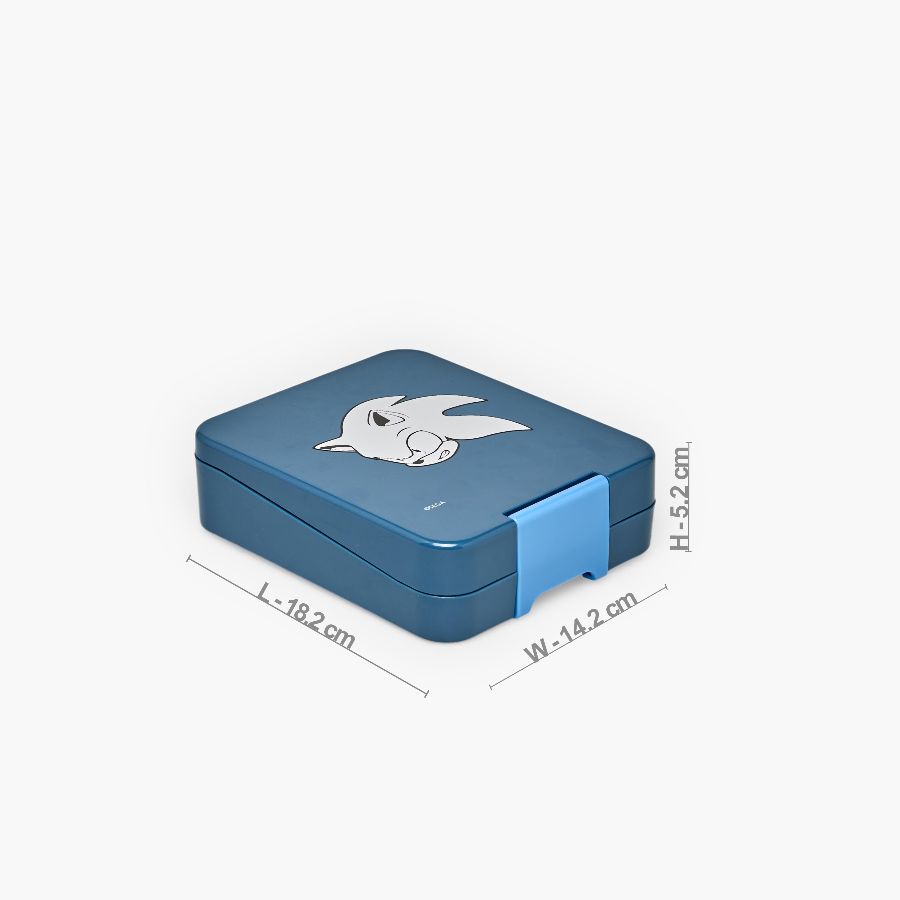 صندوق غداء بينتو بطبعات وغطاء بمشبك إغلاق للأولاد من سونيك - 640 مل-school-lunchessentials-lunchboxes-image-11