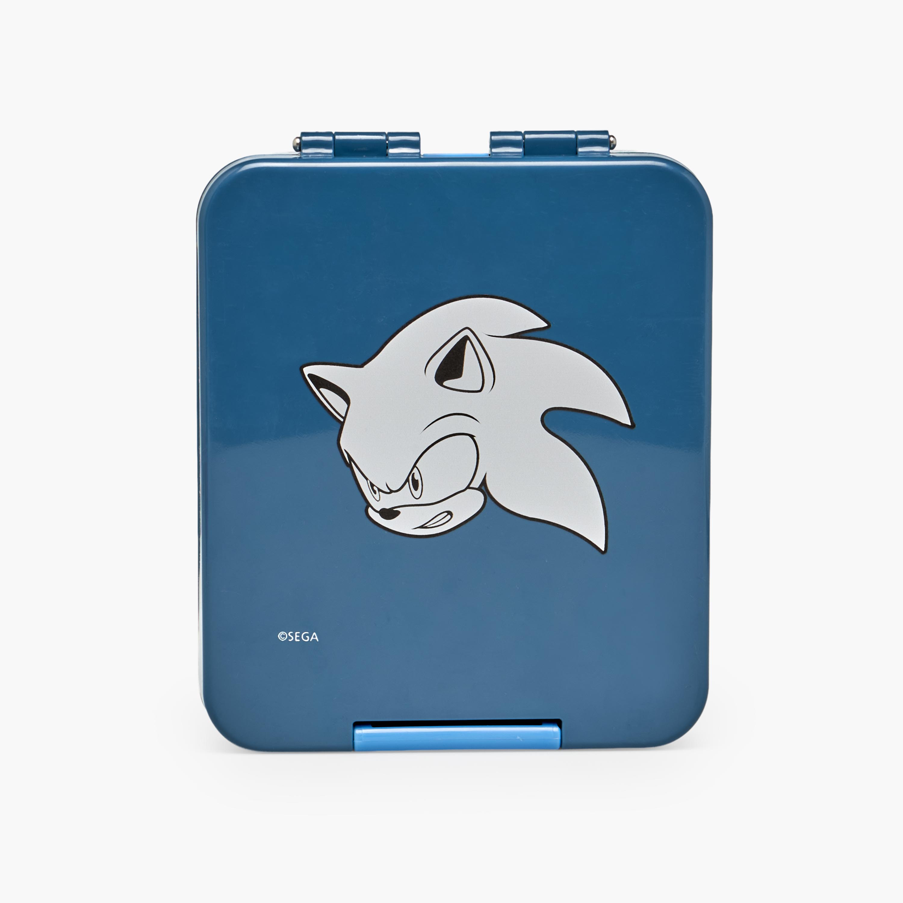 صندوق غداء بينتو بطبعات وغطاء بمشبك إغلاق للأولاد من سونيك - 640 مل-school-lunchessentials-lunchboxes-image-4
