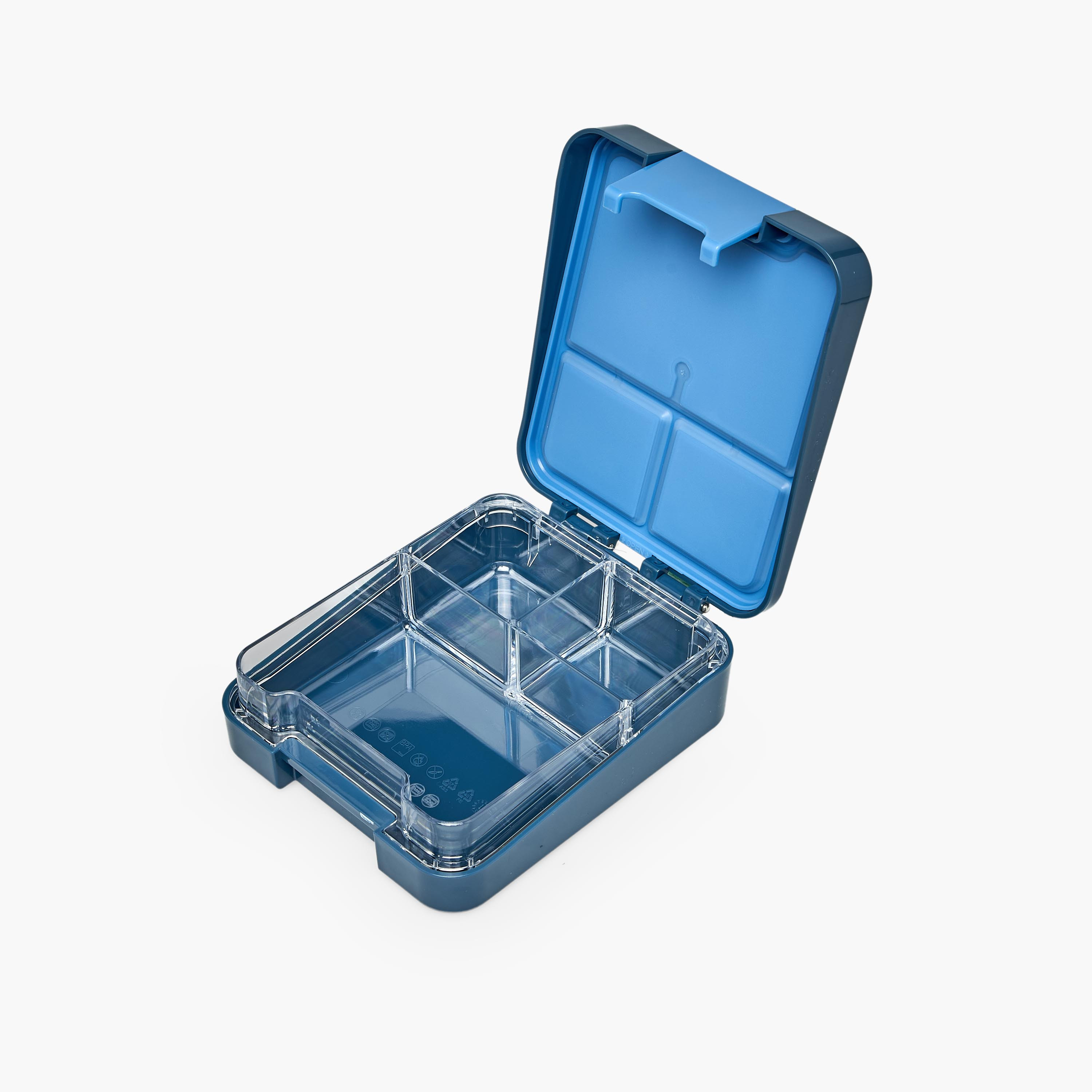 صندوق غداء بينتو بطبعات وغطاء بمشبك إغلاق للأولاد من سونيك - 640 مل-school-lunchessentials-lunchboxes-image-6