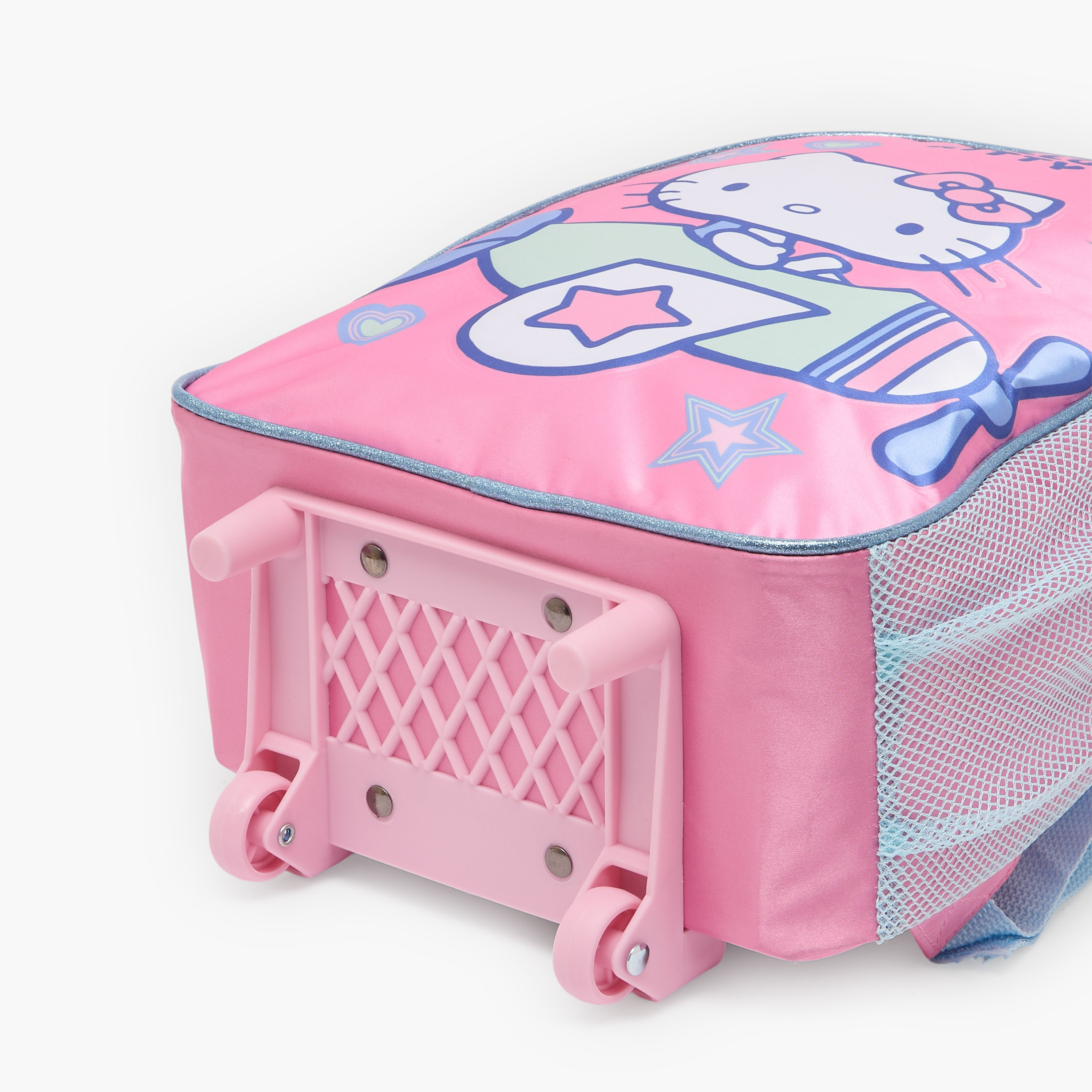 Sanrio Hello Kitty 3-Piece School Trolley Bag Set for Girls 3-5 Years with Lunch Bag - 14 inches-school-bagsandbackpacks-trolleybags-image-13