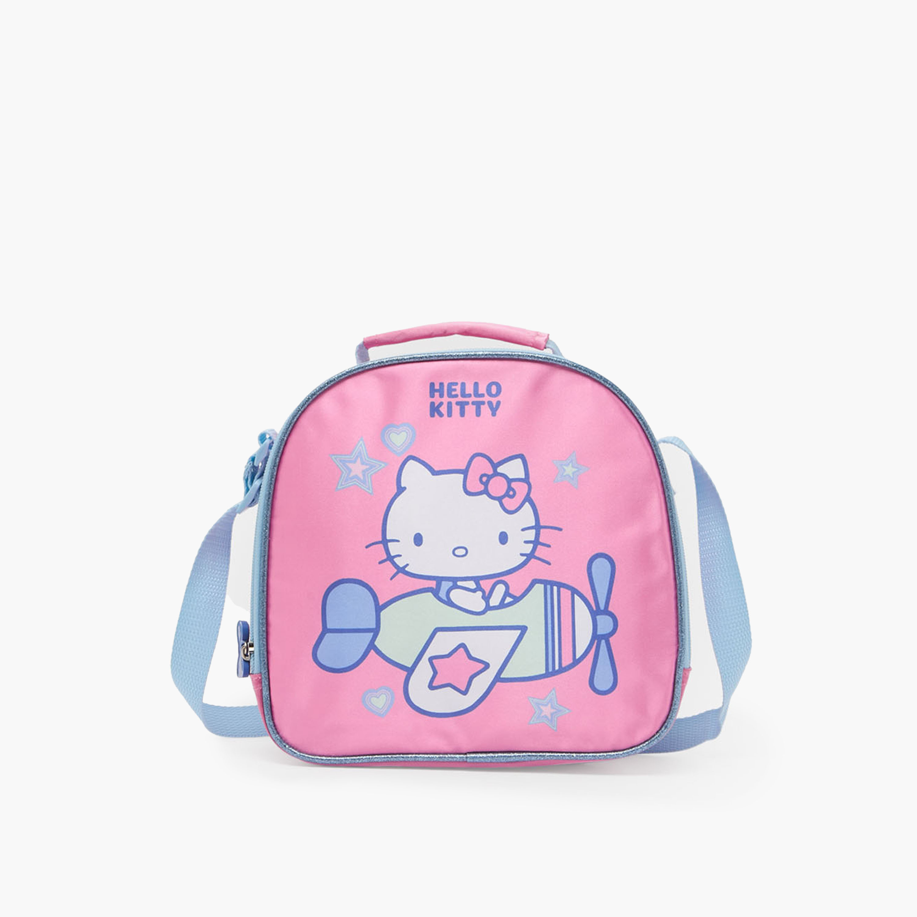 Sanrio Hello Kitty 3-Piece School Trolley Bag Set for Girls 3-5 Years with Lunch Bag - 14 inches-school-bagsandbackpacks-trolleybags-image-14