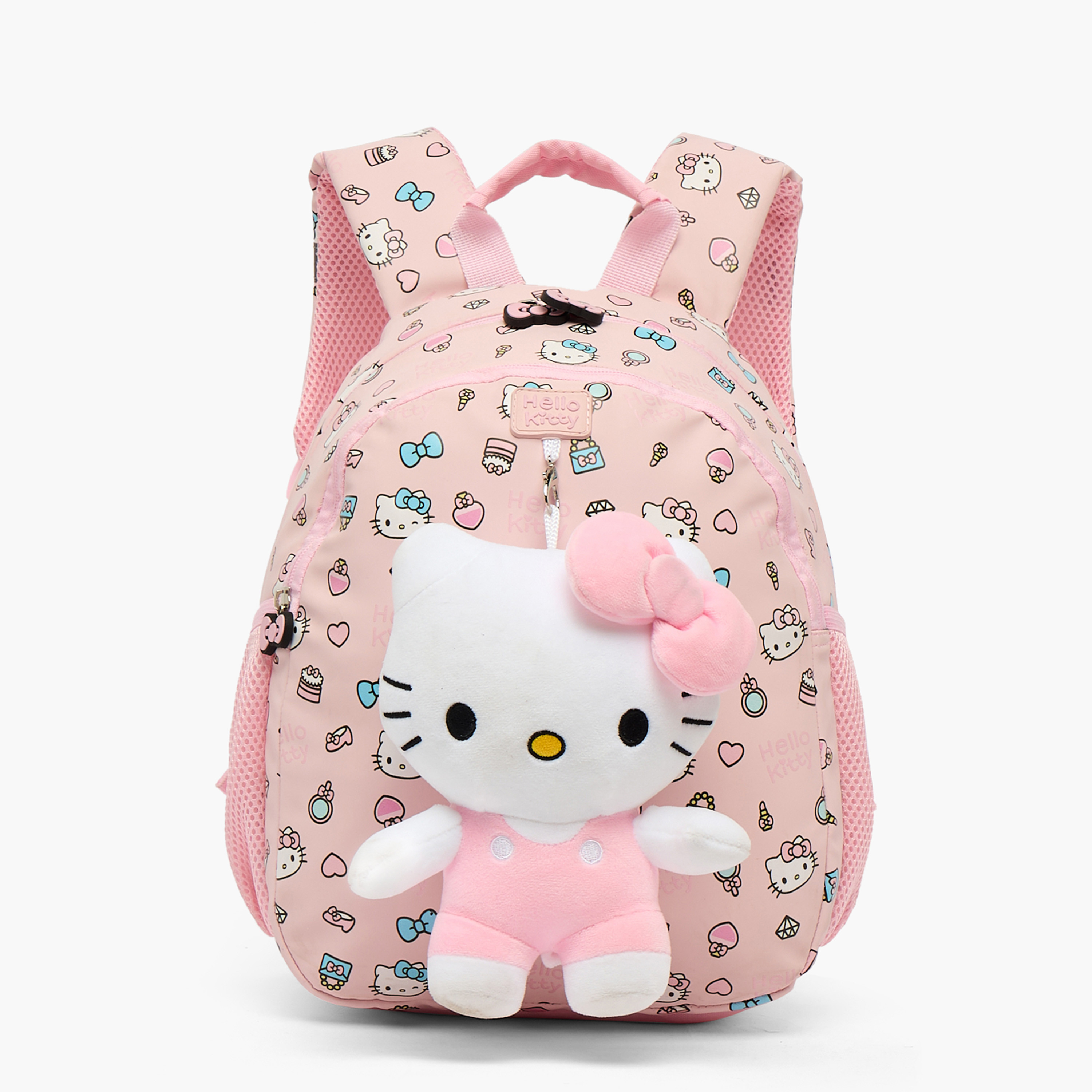 Sanrio Hello Kitty Print Backpack for Girls 3-5 Years with Padded Straps - 14 inches-school-bagsandbackpacks-backpacks-image-1