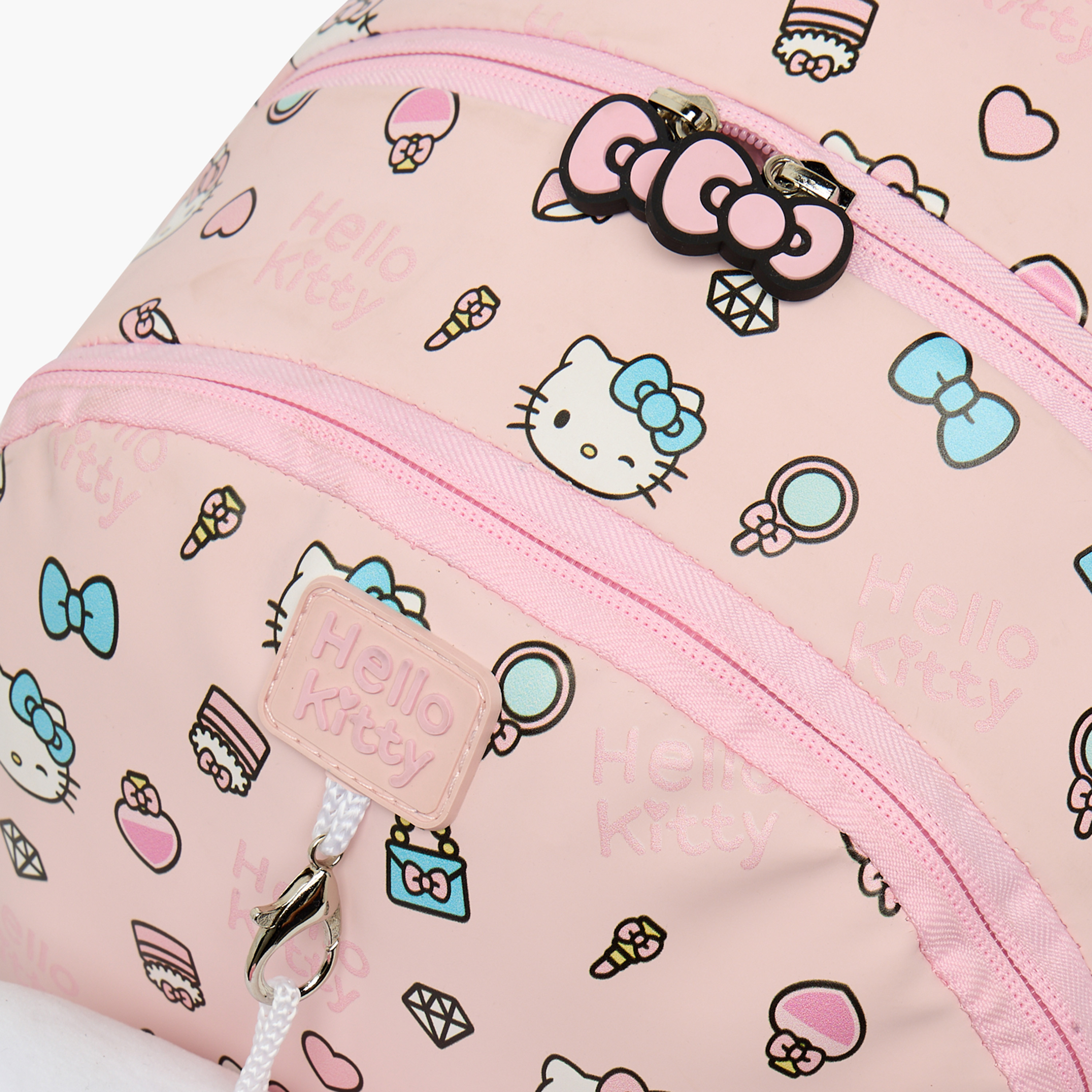 Sanrio Hello Kitty Print Backpack for Girls 3-5 Years with Padded Straps - 14 inches-school-bagsandbackpacks-backpacks-image-3