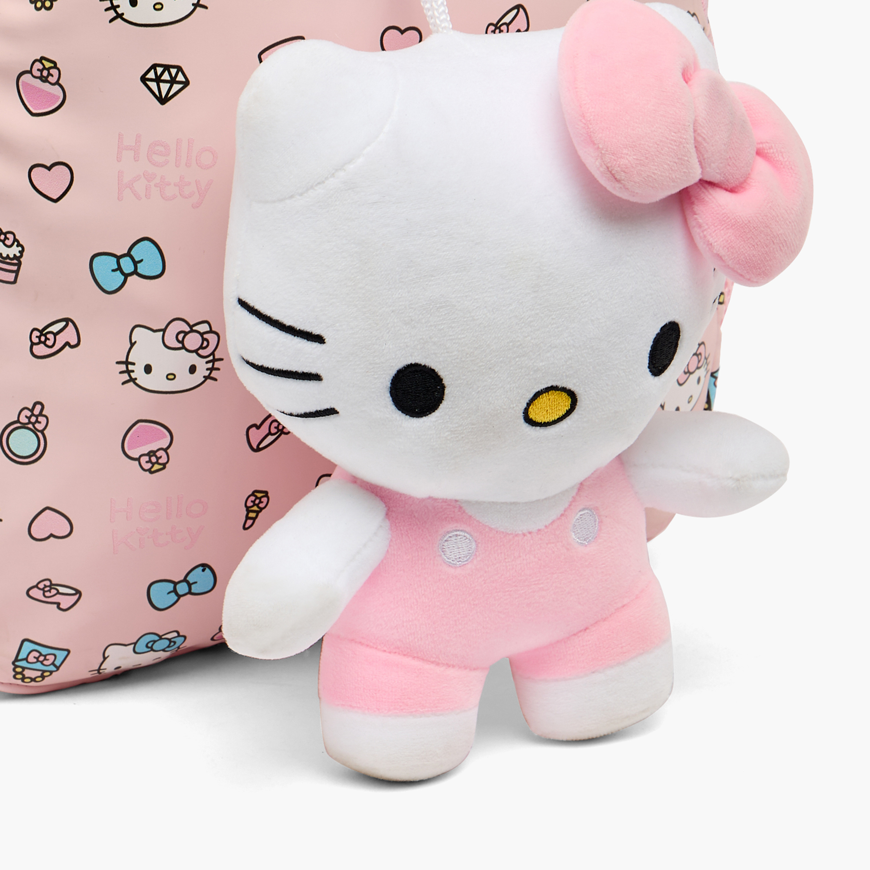 Sanrio Hello Kitty Print Backpack for Girls 3-5 Years with Padded Straps - 14 inches-school-bagsandbackpacks-backpacks-image-4