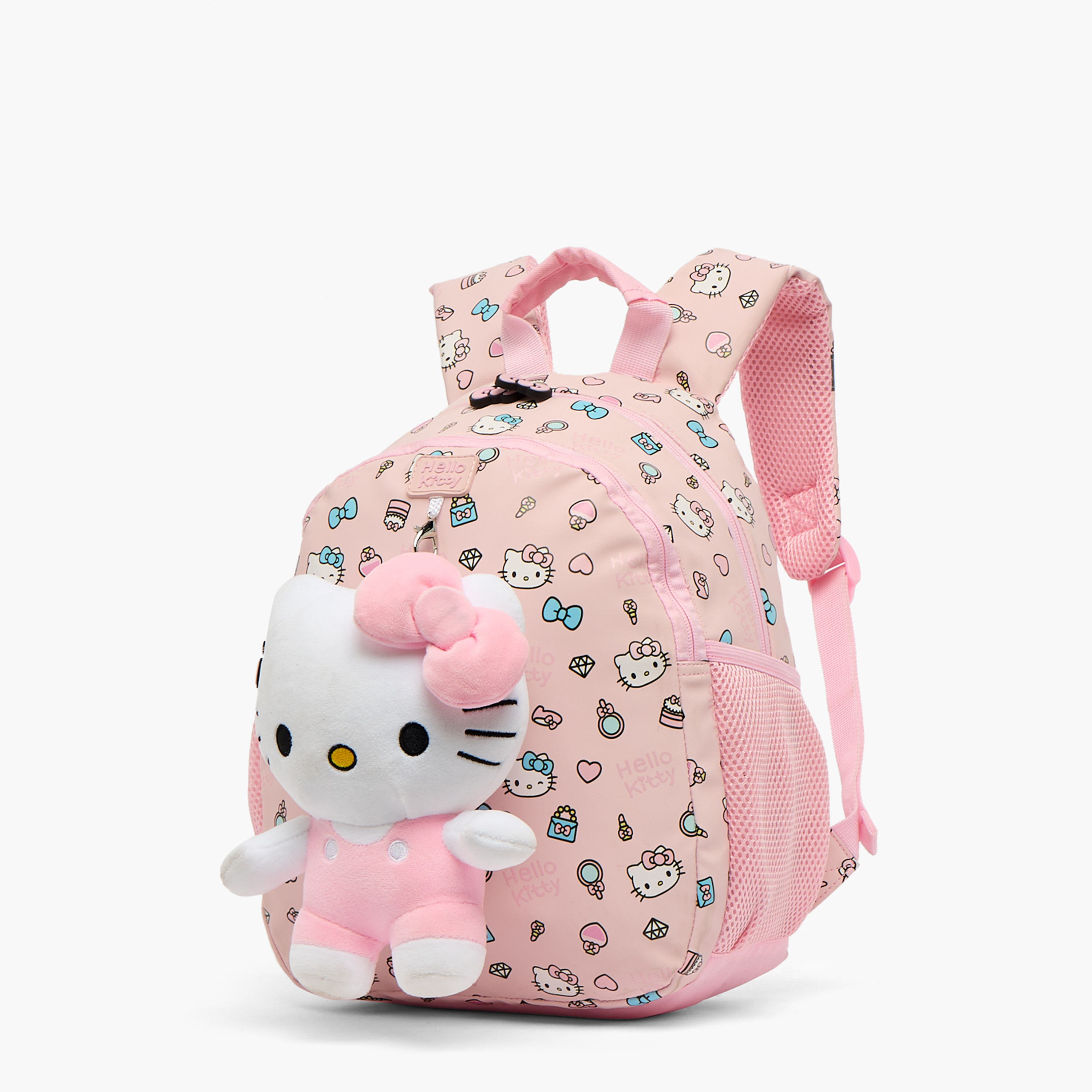 Sanrio Hello Kitty Print Backpack for Girls 3-5 Years with Padded Straps - 14 inches-school-bagsandbackpacks-backpacks-image-6