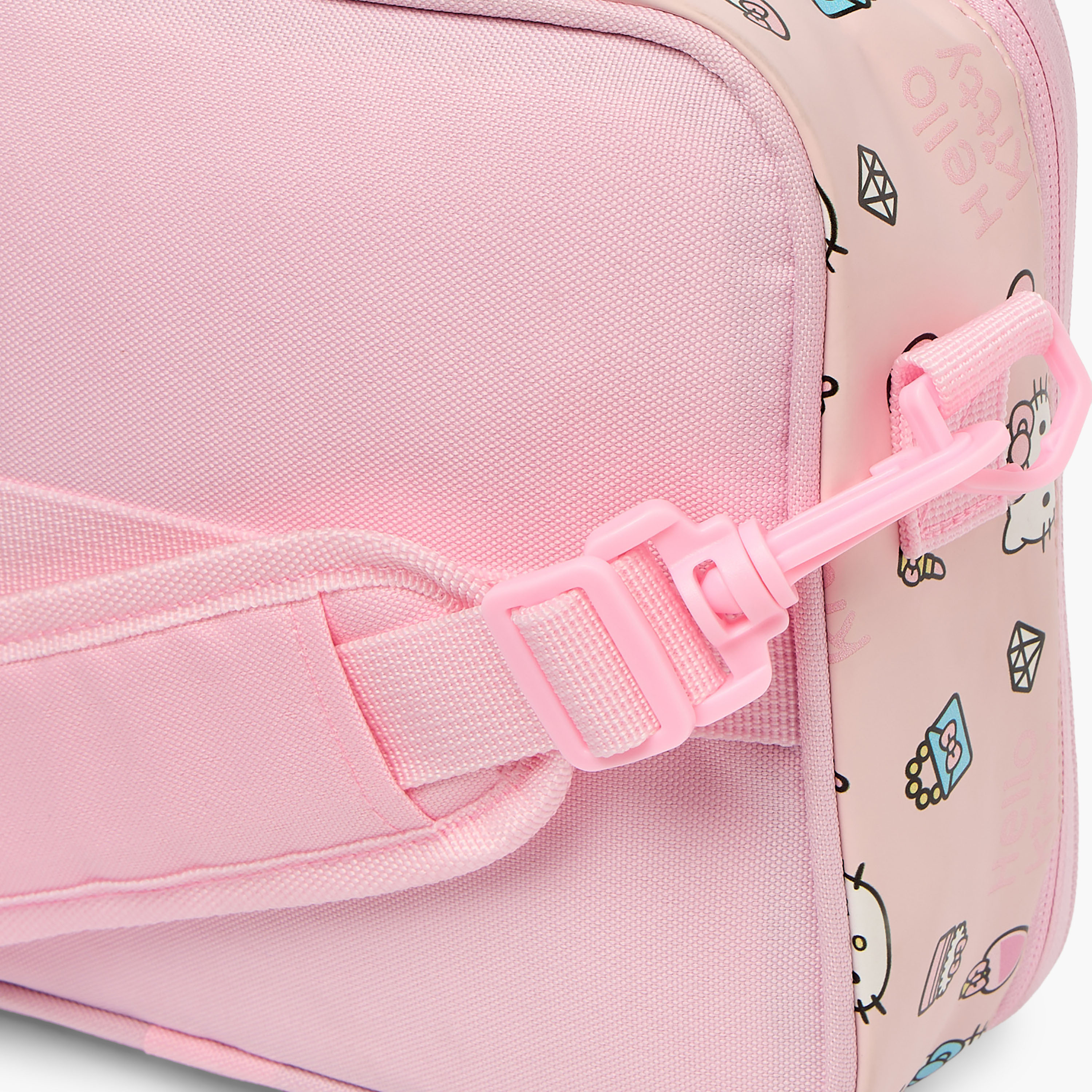 Sanrio Hello Kitty Print Lunch Bag for Girls 3-5 Years with Zip Closure-school-lunchessentials-lunchbags-image-5