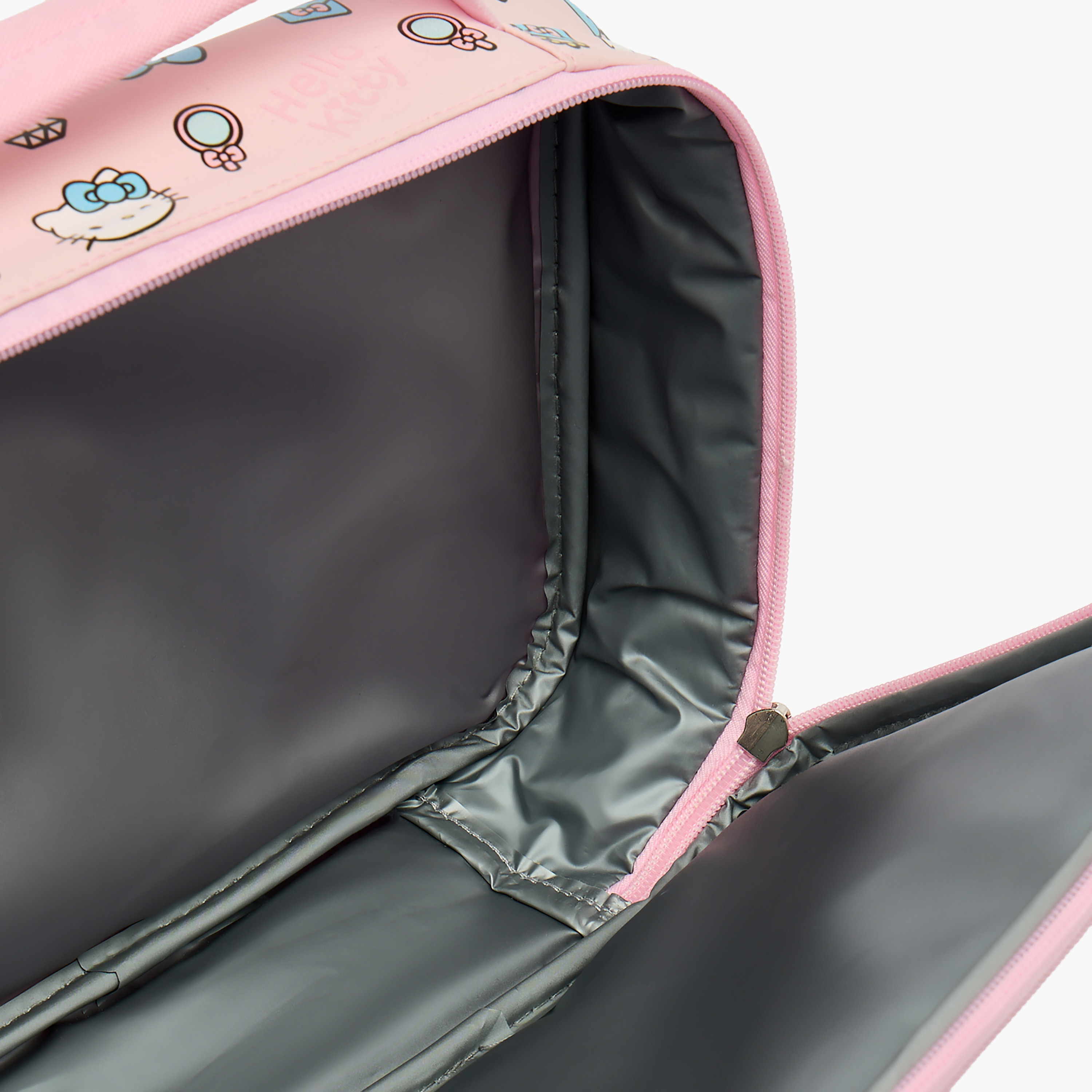 Sanrio Hello Kitty Print Lunch Bag for Girls 3-5 Years with Zip Closure-school-lunchessentials-lunchbags-image-7