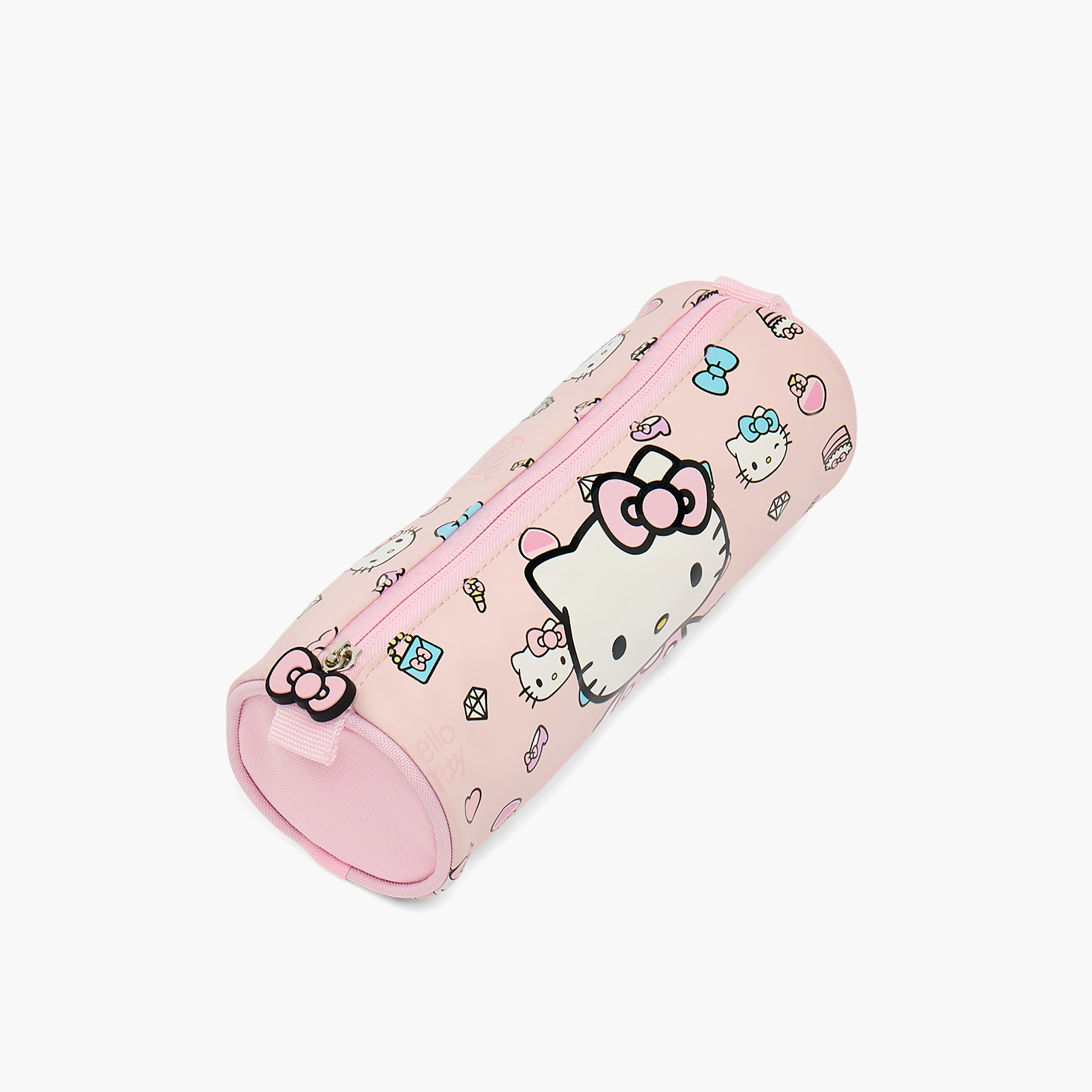 Sanrio Hello Kitty Print Pencil Pouch with Zip Closure-school-stationery-pencilcases-image-2