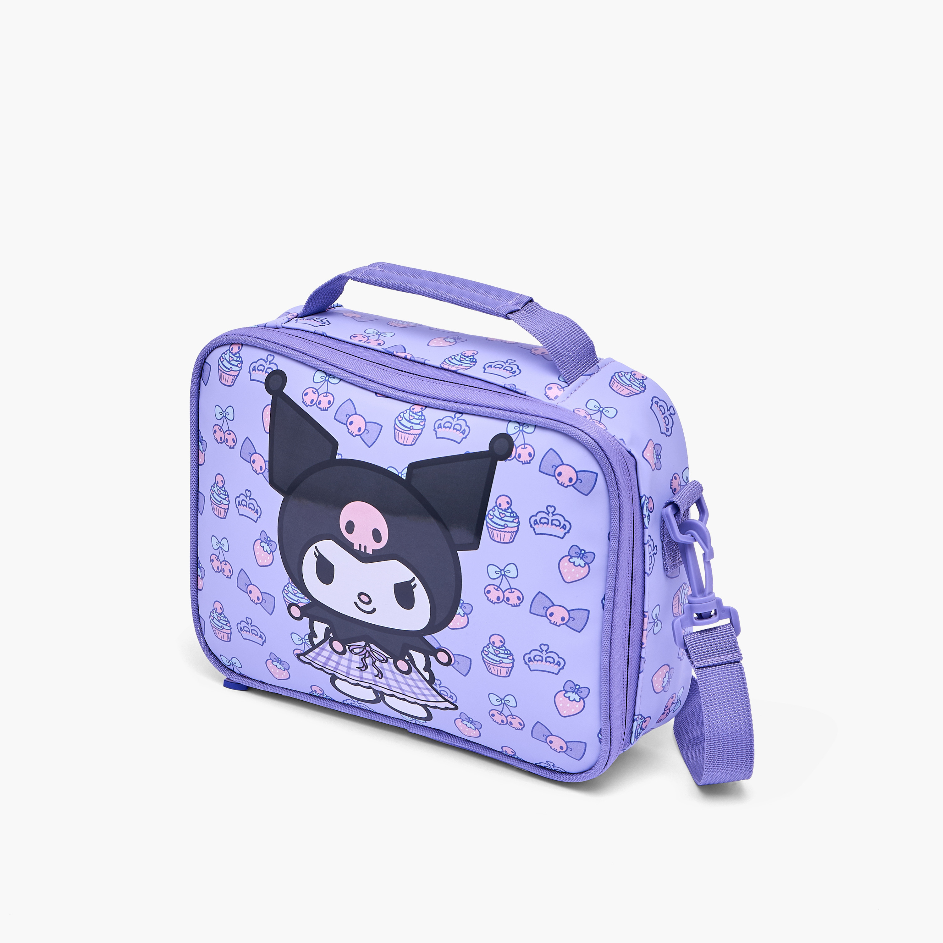 Sanrio Kuromi Print Lunch Bag for Girls 3-5 Years with Thermal Insulation-school-lunchessentials-lunchbags-image-9
