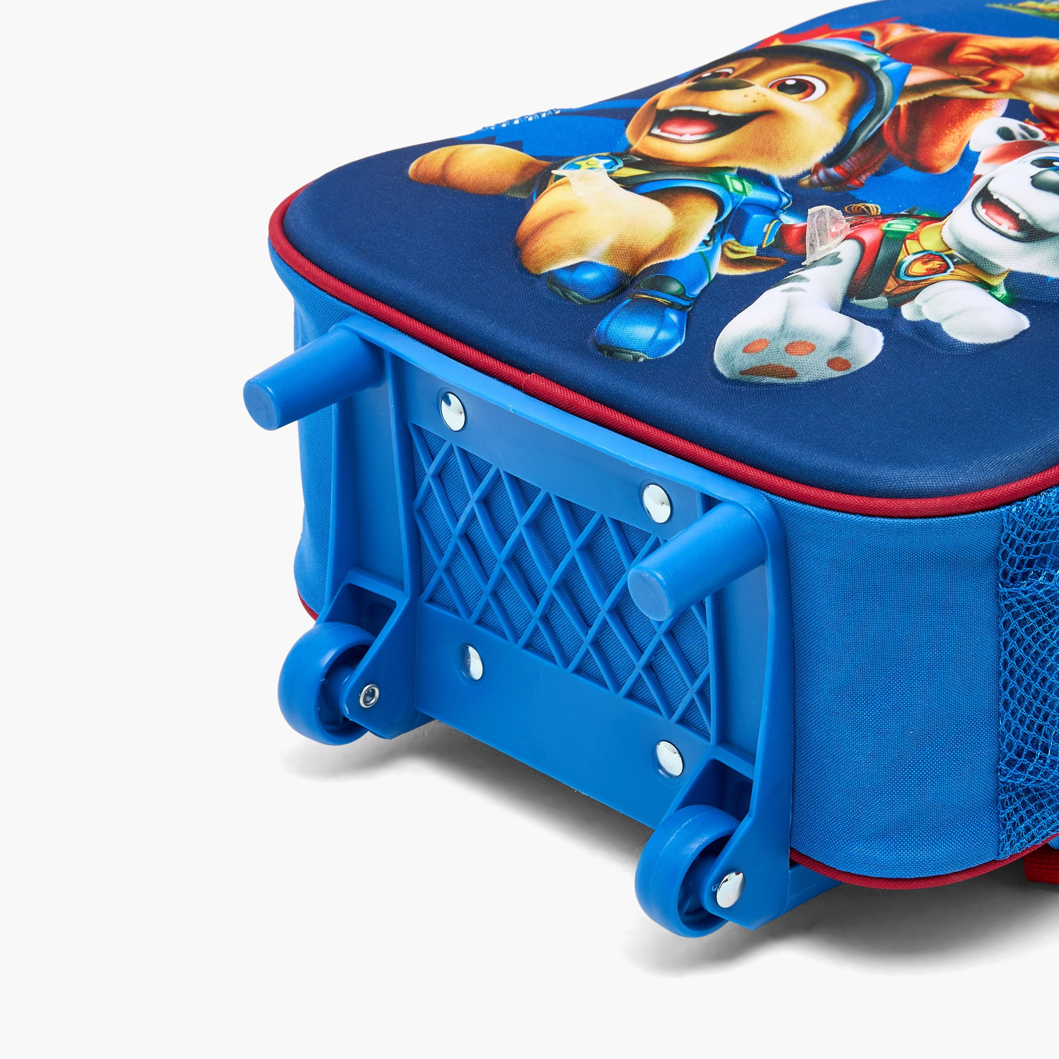 Juniors PAW Patrol Print Trolley Bag Set for Boys 3-5 Years with Lunch Bag Handle - 14 inches-school-bagsandbackpacks-trolleybags-image-11