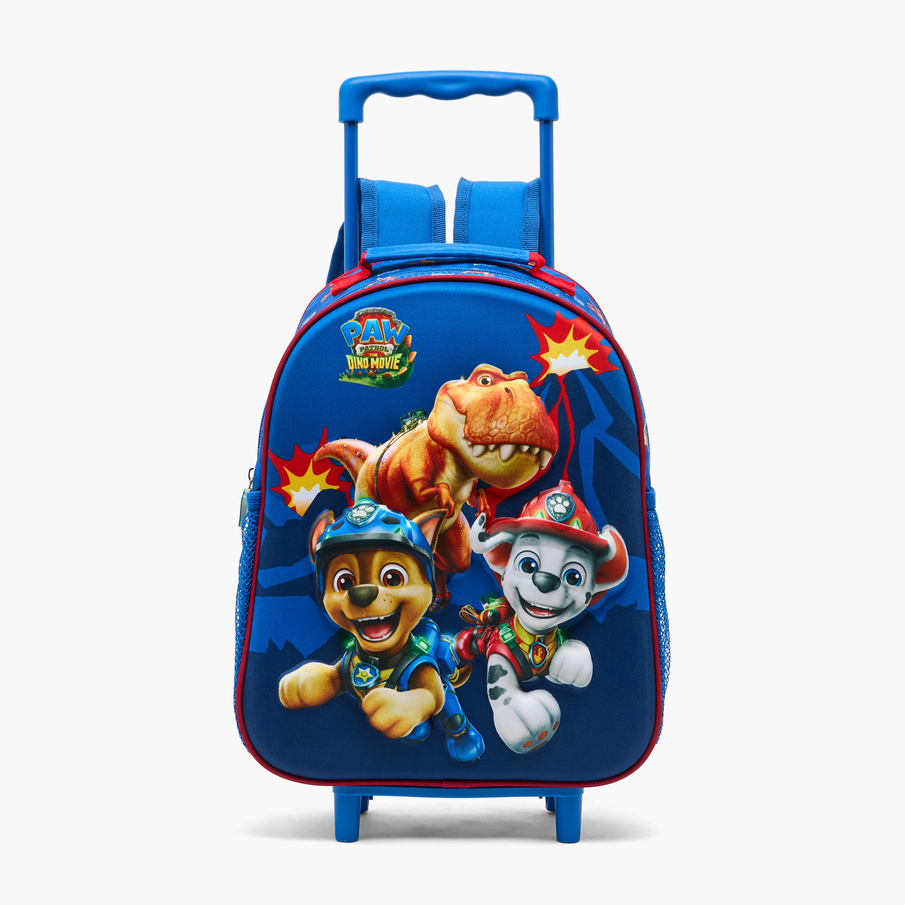 Juniors PAW Patrol Print Trolley Bag Set for Boys 3-5 Years with Lunch Bag Handle - 14 inches-school-bagsandbackpacks-trolleybags-image-4