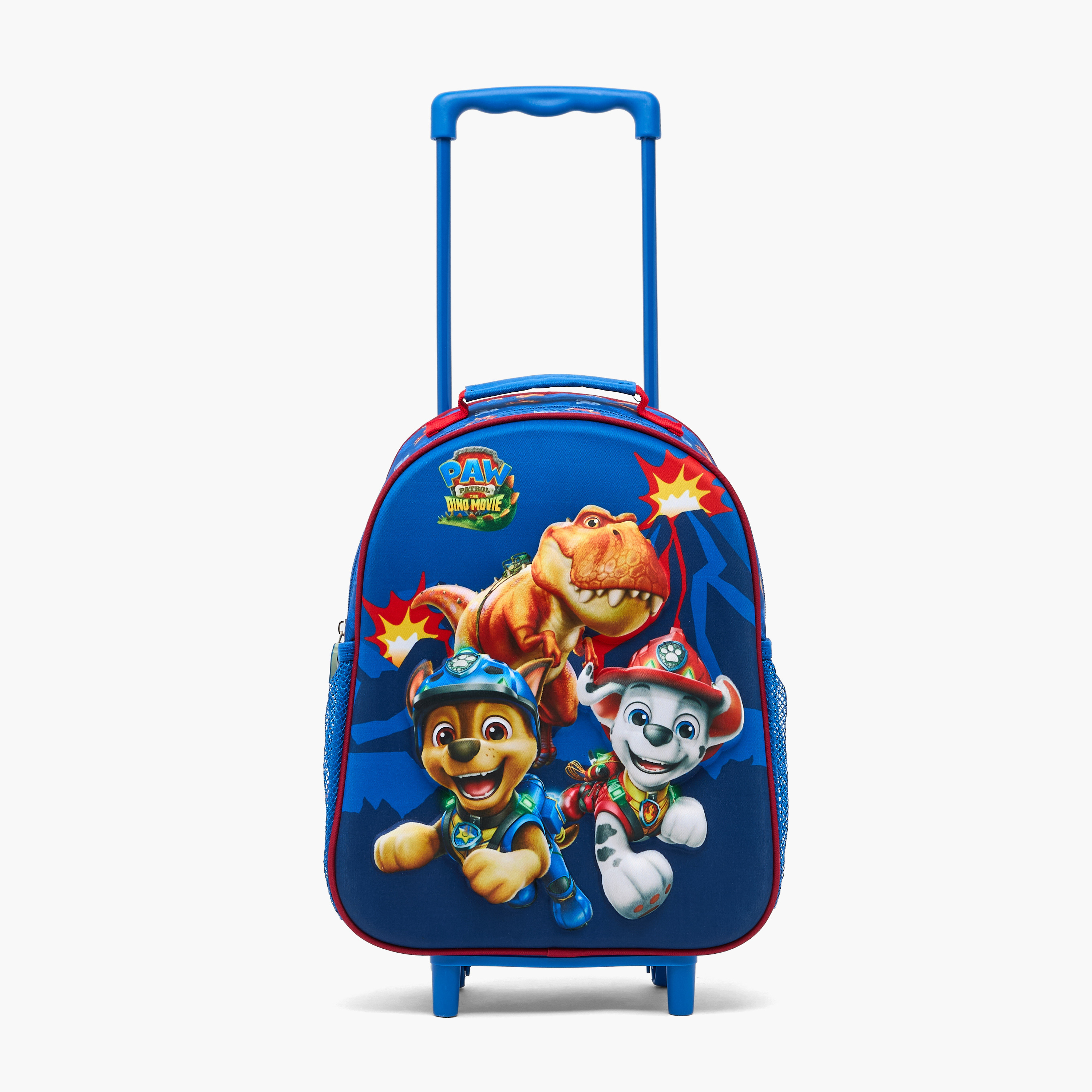 Juniors PAW Patrol Print Trolley Bag Set for Boys 3-5 Years with Lunch Bag Handle - 14 inches-school-bagsandbackpacks-trolleybags-image-5