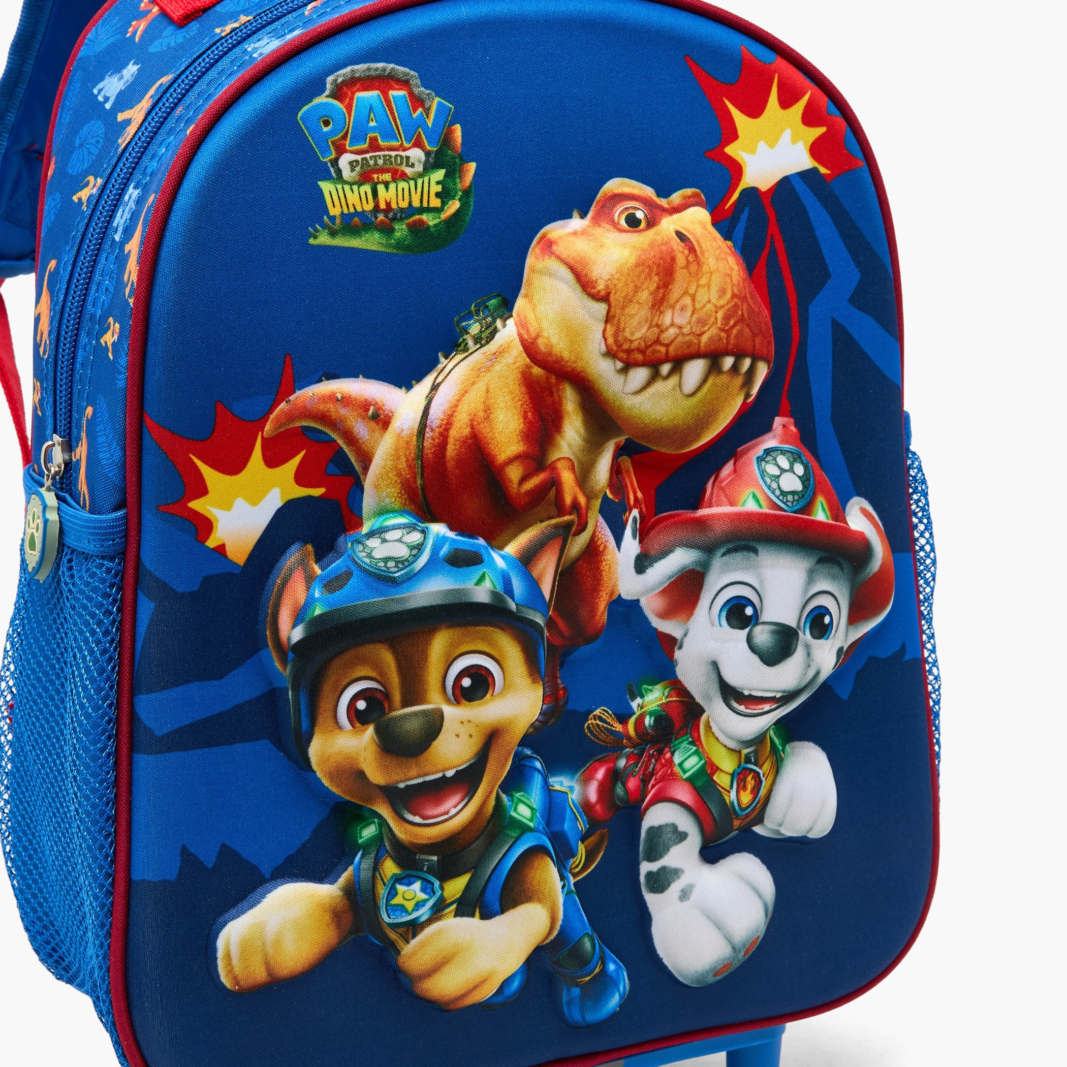 Juniors PAW Patrol Print Trolley Bag Set for Boys 3-5 Years with Lunch Bag Handle - 14 inches-school-bagsandbackpacks-trolleybags-image-7