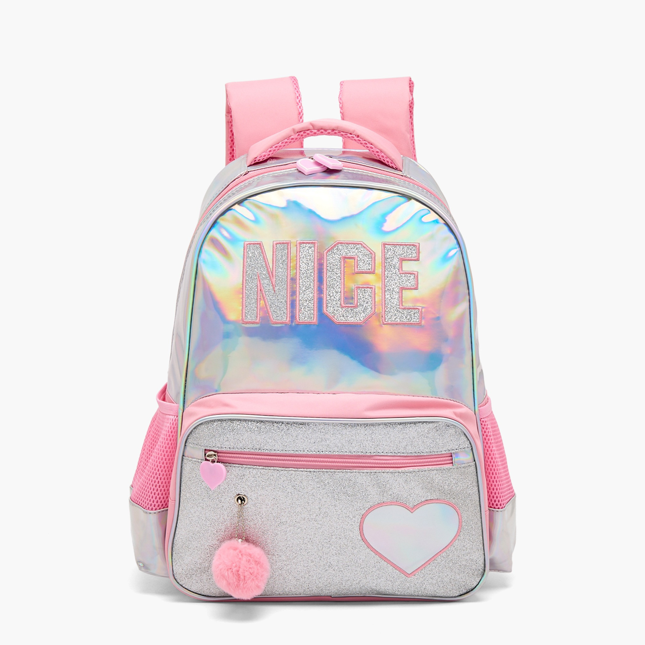 Juniors Printed 5-Piece School Backpack Set for Girls 5-8 Years with Lunch Bag - 16 inches-school-bagsandbackpacks-backpacks-image-4