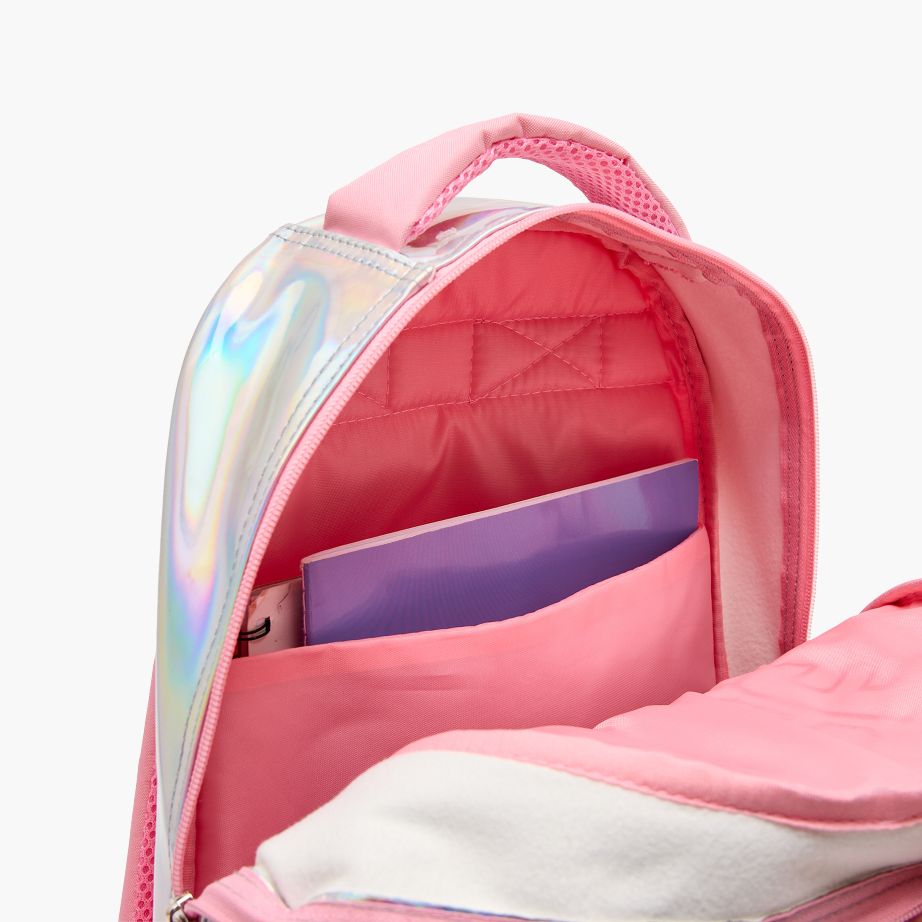 Juniors Printed 5-Piece School Backpack Set for Girls 5-8 Years with Lunch Bag - 16 inches-school-bagsandbackpacks-backpacks-image-6