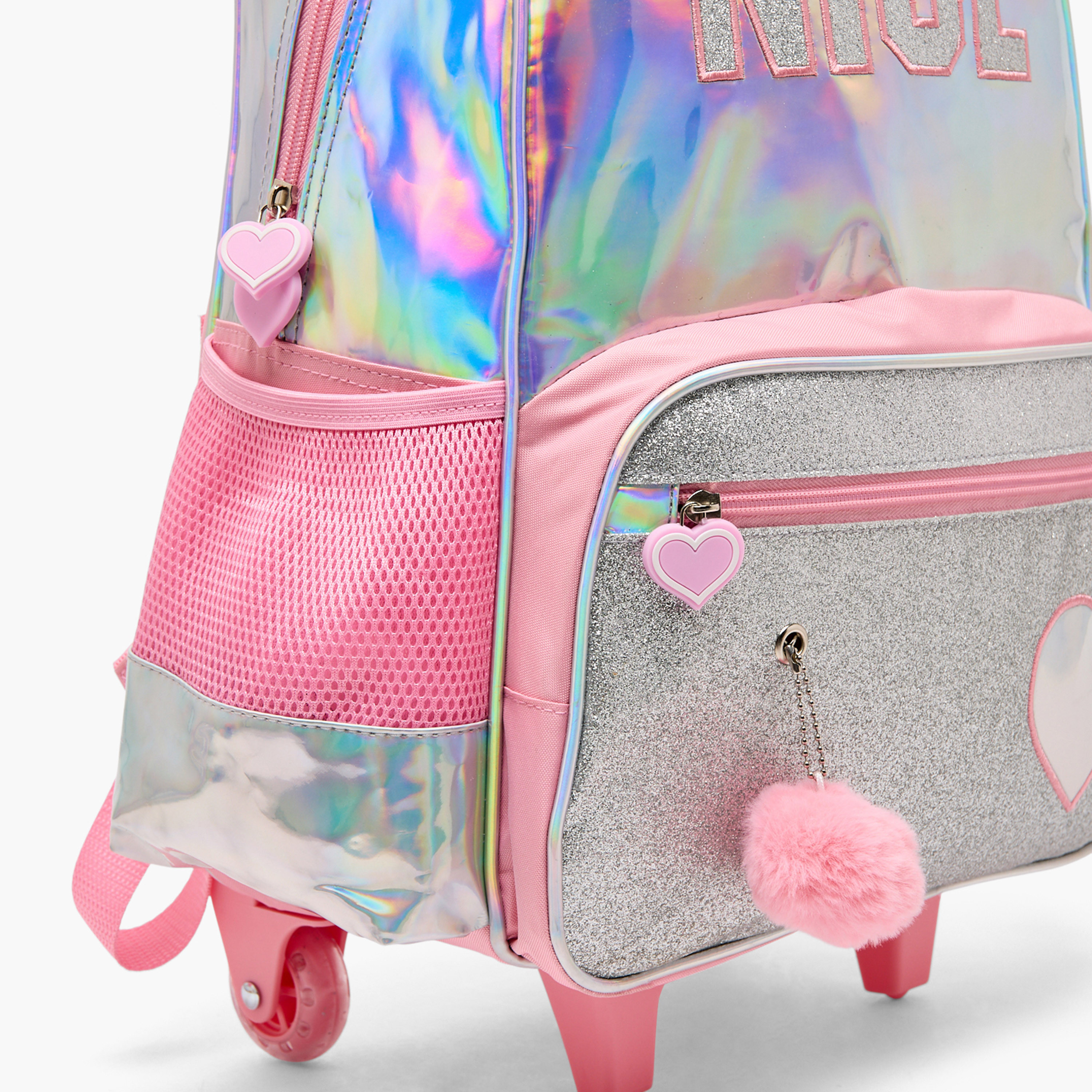 Juniors Printed 5-Piece School Bag Set for Girls 5-8 Years with Lunch Box and Bottle - 16 inches-school-bagsandbackpacks-trolleybags-image-8