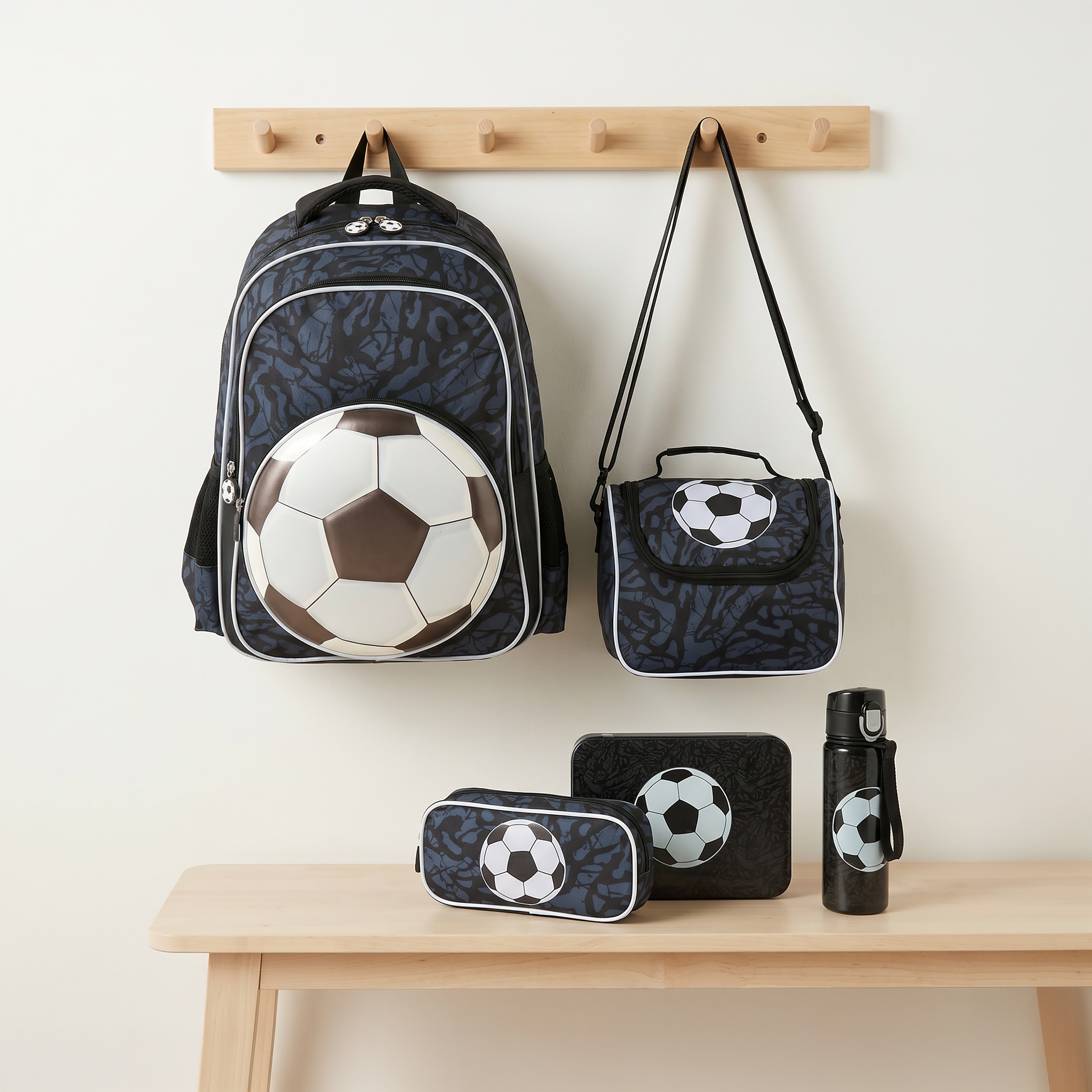 طقم شنطة ظهر مدرسية للأولاد من 5-8 سنوات مع حقيبة غداء 5 قطع من جونيورز - 16 بوصة-school-bagsandbackpacks-backpacks-image-13