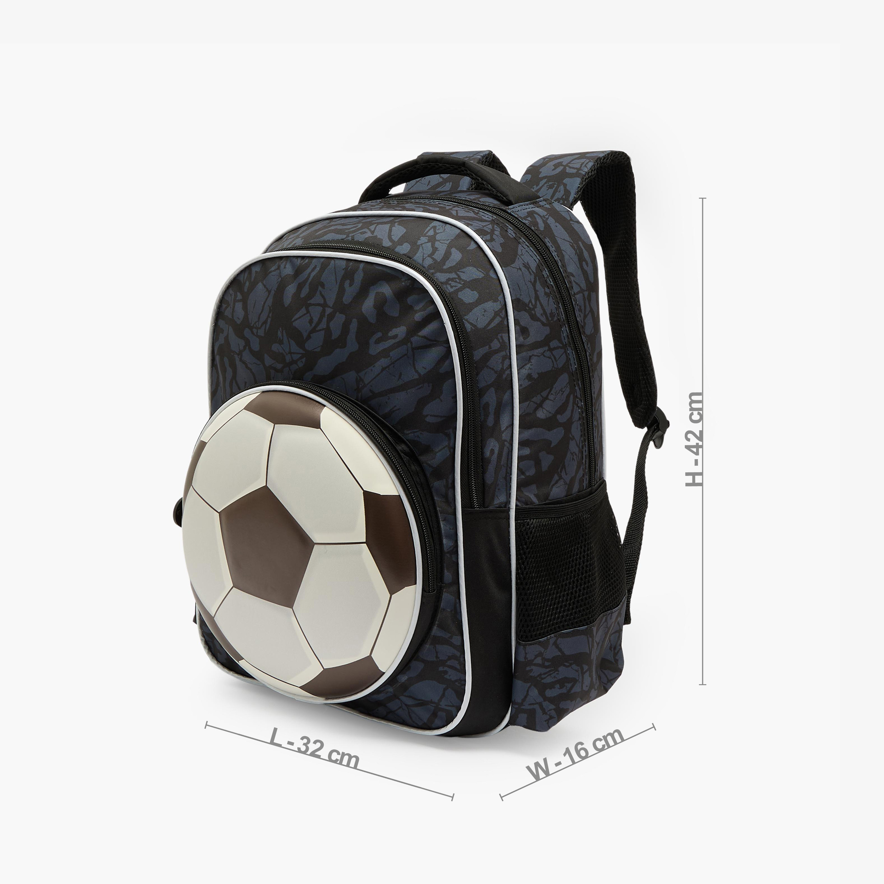 طقم شنطة ظهر مدرسية للأولاد من 5-8 سنوات مع حقيبة غداء 5 قطع من جونيورز - 16 بوصة-school-bagsandbackpacks-backpacks-image-1