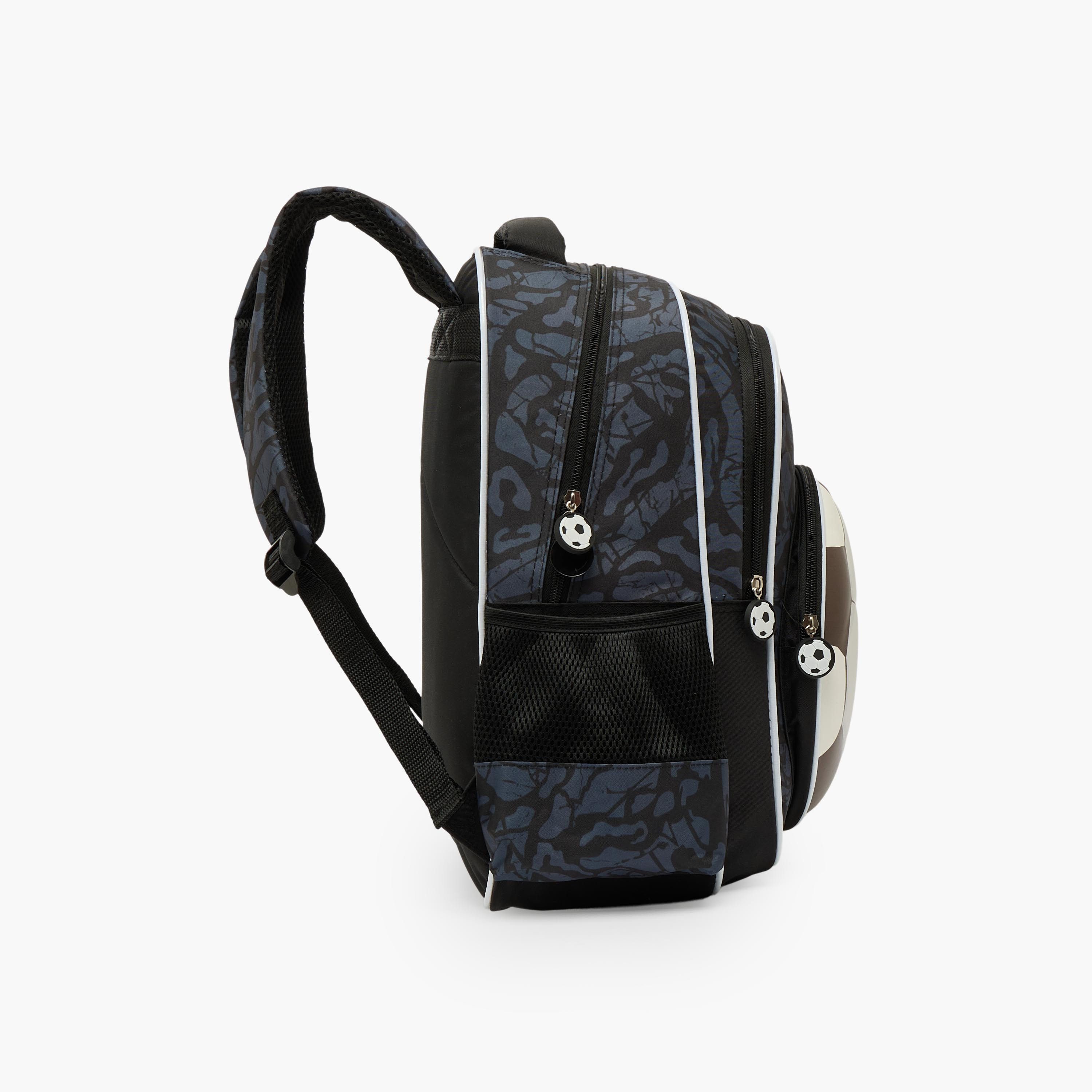 طقم شنطة ظهر مدرسية للأولاد من 5-8 سنوات مع حقيبة غداء 5 قطع من جونيورز - 16 بوصة-school-bagsandbackpacks-backpacks-image-2