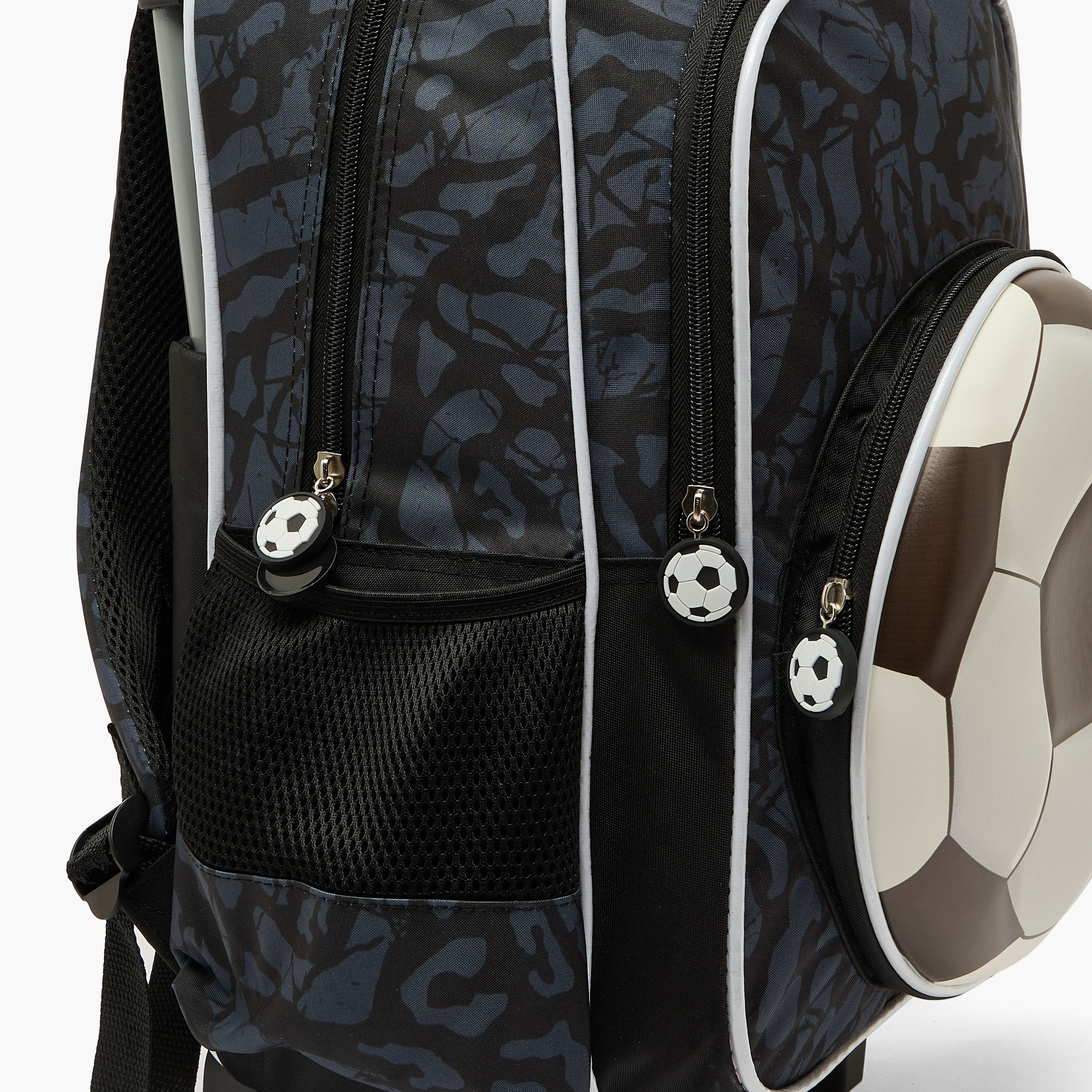 Juniors Football 5-Piece School Bag Set for Boys 5-8 Years with Lunch Box and Bottle - 16 inches-school-bagsandbackpacks-trolleybags-image-8