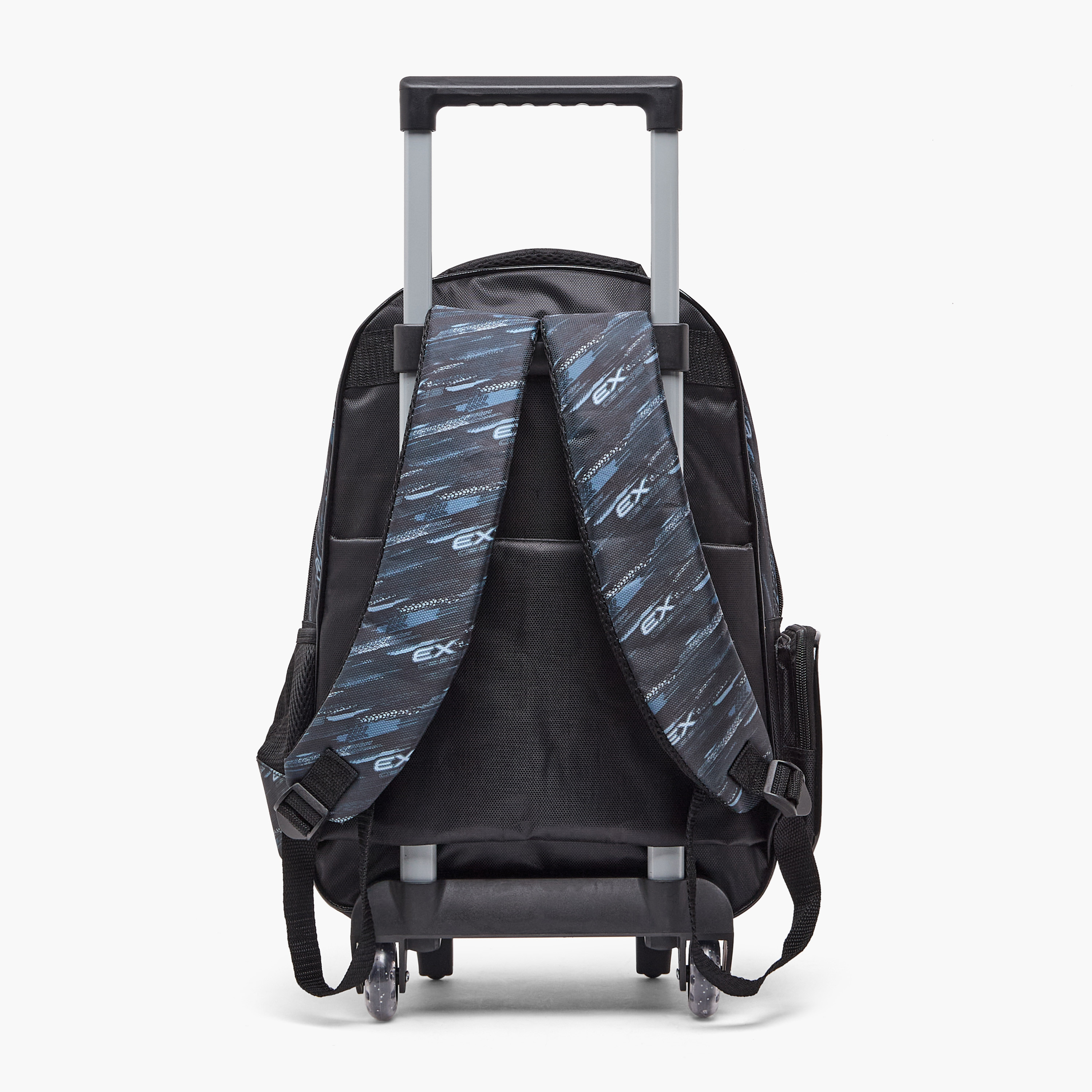 Juniors Car Print 5-Piece School Trolley Bag Set for Boys 5-8 Years with Lunch Bag - 16 inches-school-bagsandbackpacks-trolleybags-image-11