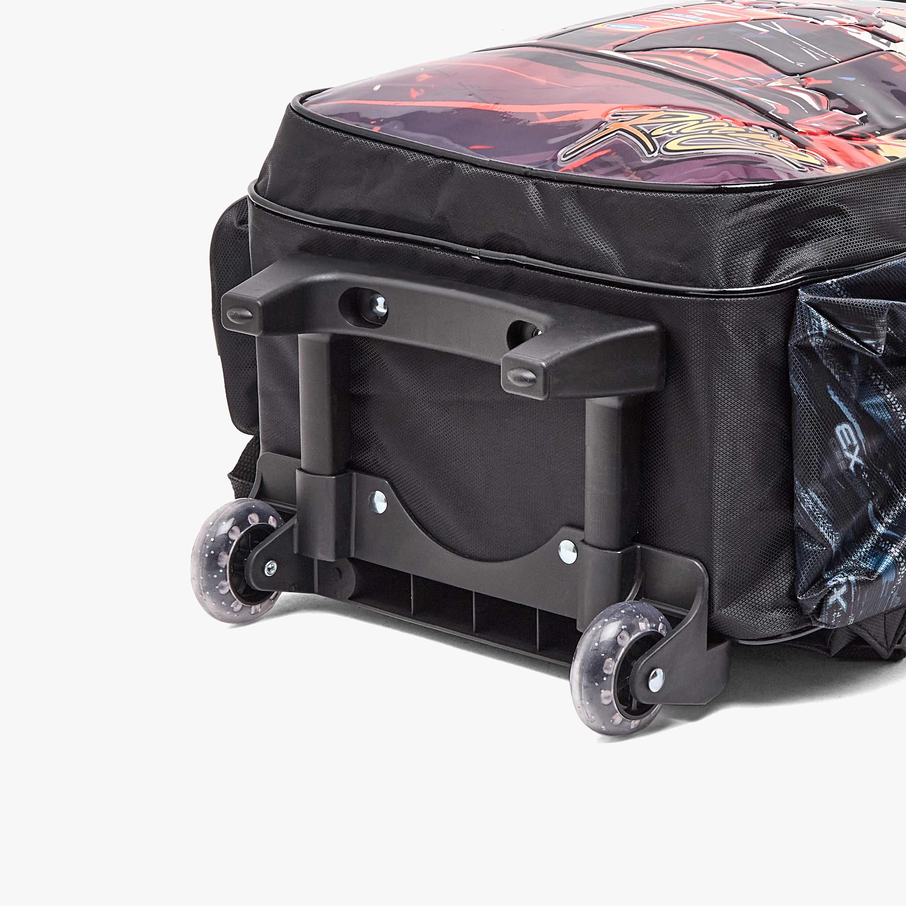 Juniors Car Print 5-Piece School Trolley Bag Set for Boys 5-8 Years with Lunch Bag - 16 inches-school-bagsandbackpacks-trolleybags-image-12