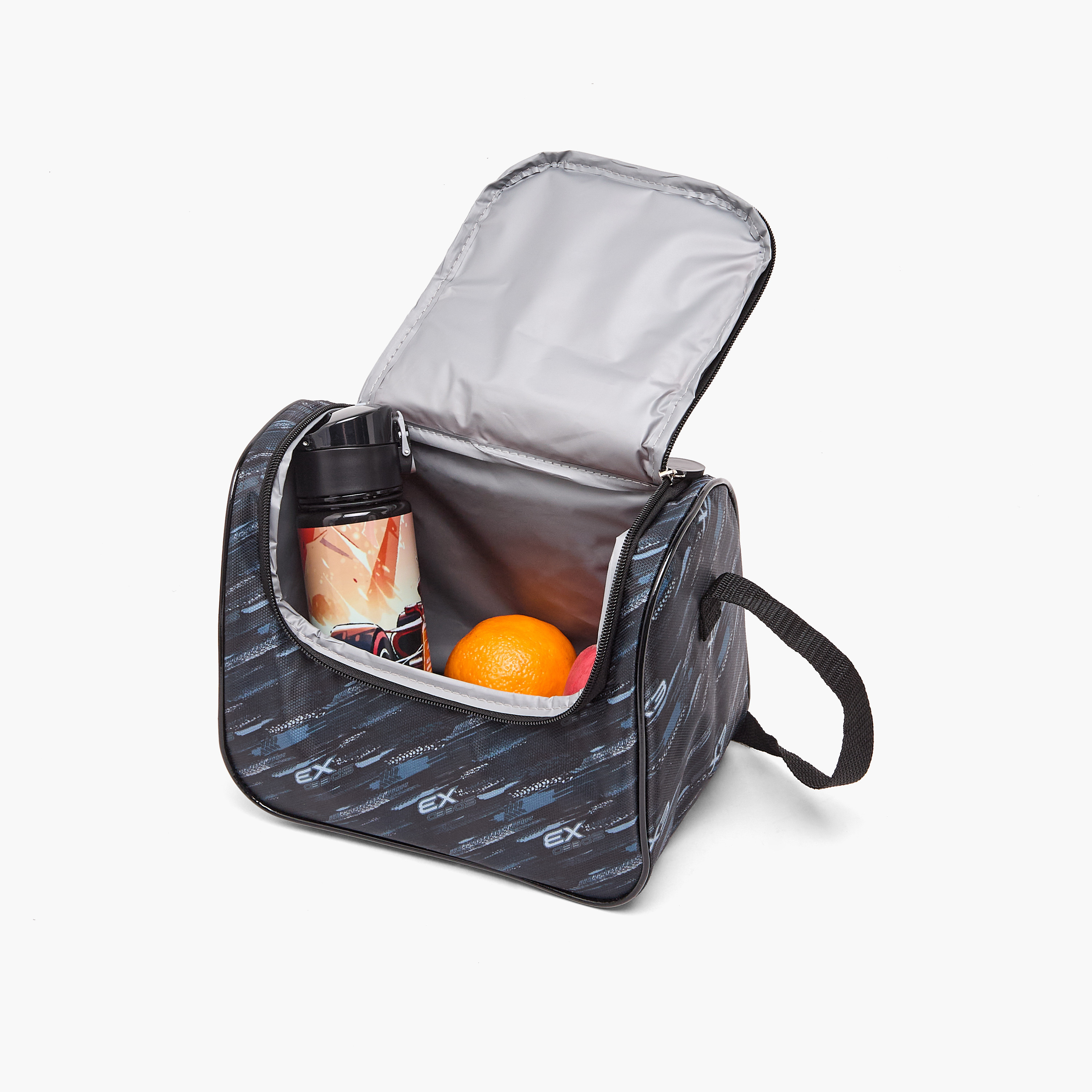 Juniors Car Print 5-Piece School Trolley Bag Set for Boys 5-8 Years with Lunch Bag - 16 inches-school-bagsandbackpacks-trolleybags-image-15