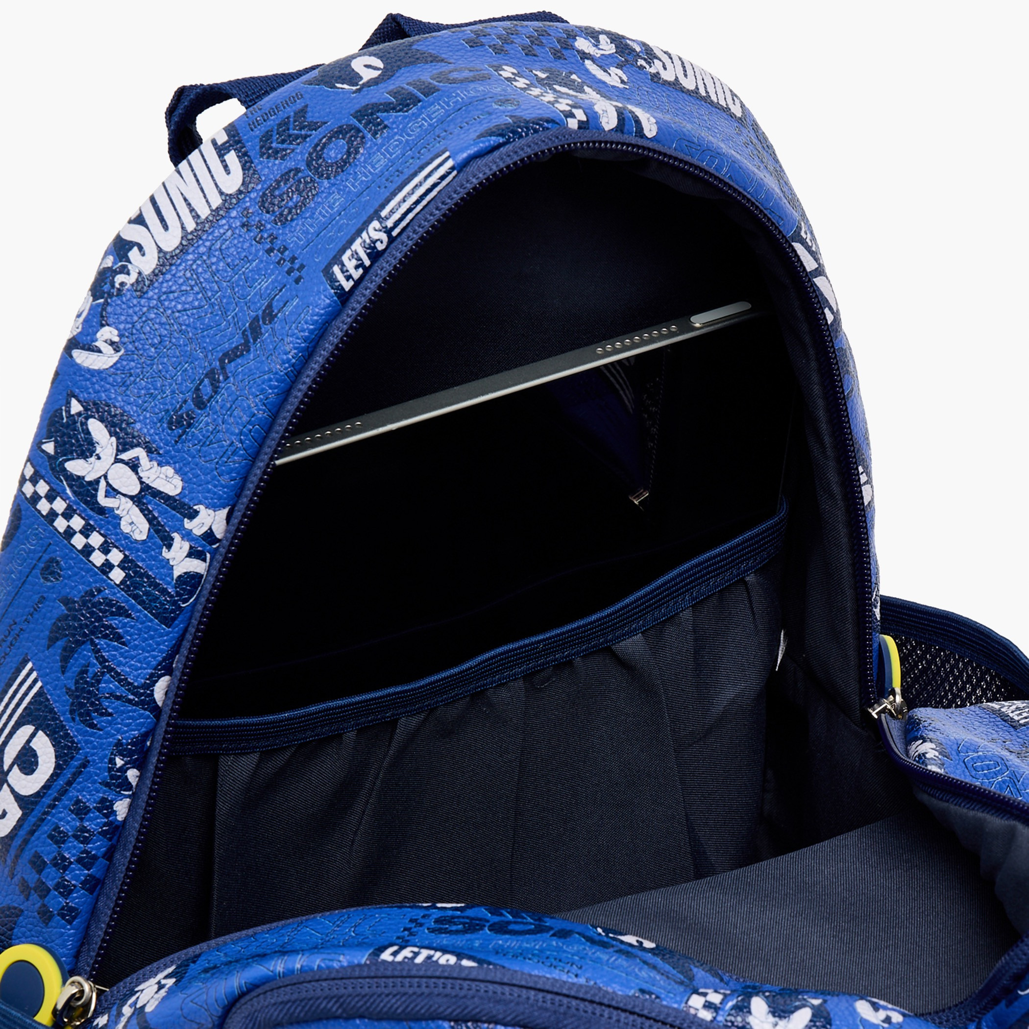 SEGA Sonic the Hedgehog Printed Backpack Boys 3-5 Years with Laptop Compartment - 14 inches-school-bagsandbackpacks-backpacks-image-6