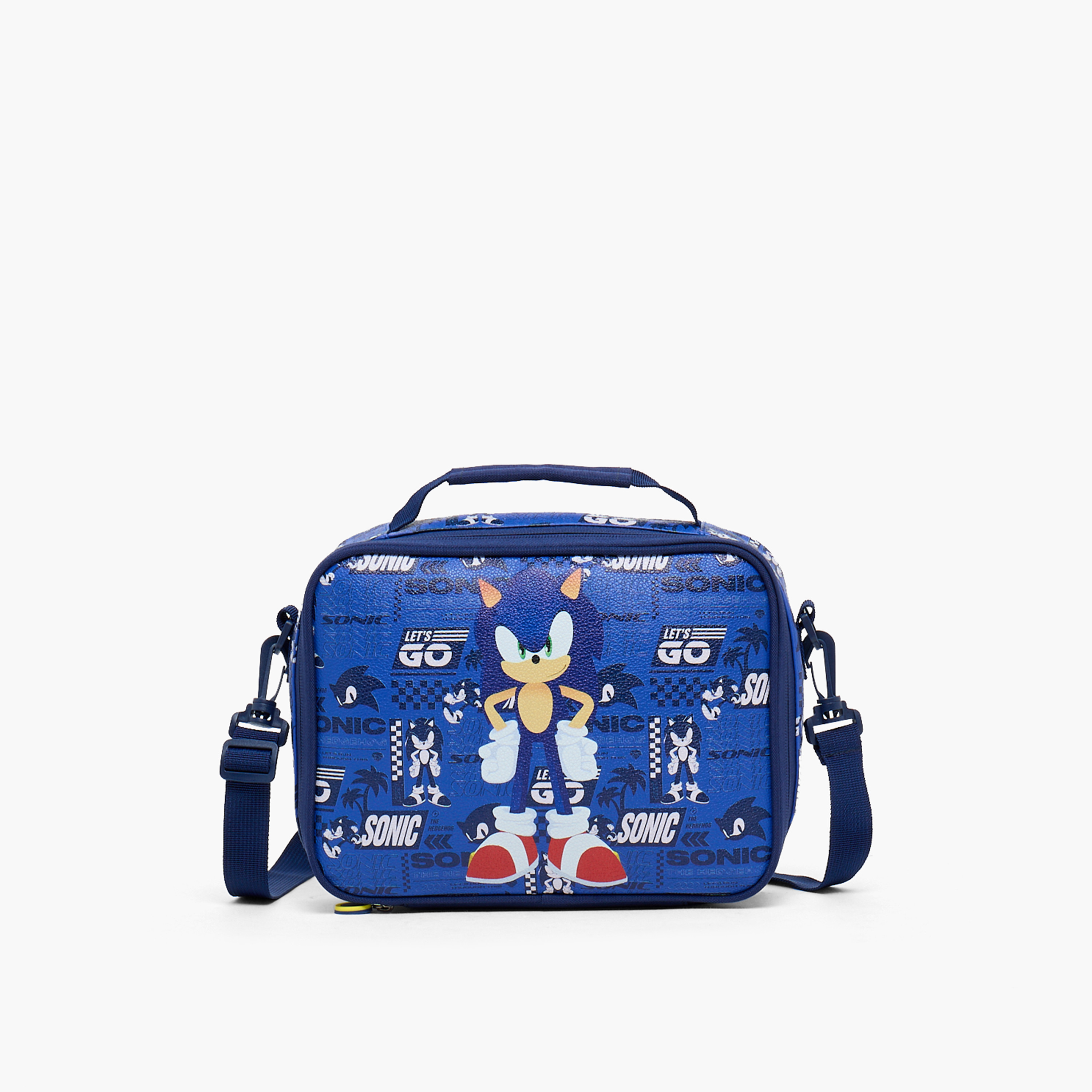 SEGA Sonic the Hedgehog Print Lunch Bag for Boys 3-5 Years with Thermal Insulation-school-lunchessentials-lunchbags-image-1