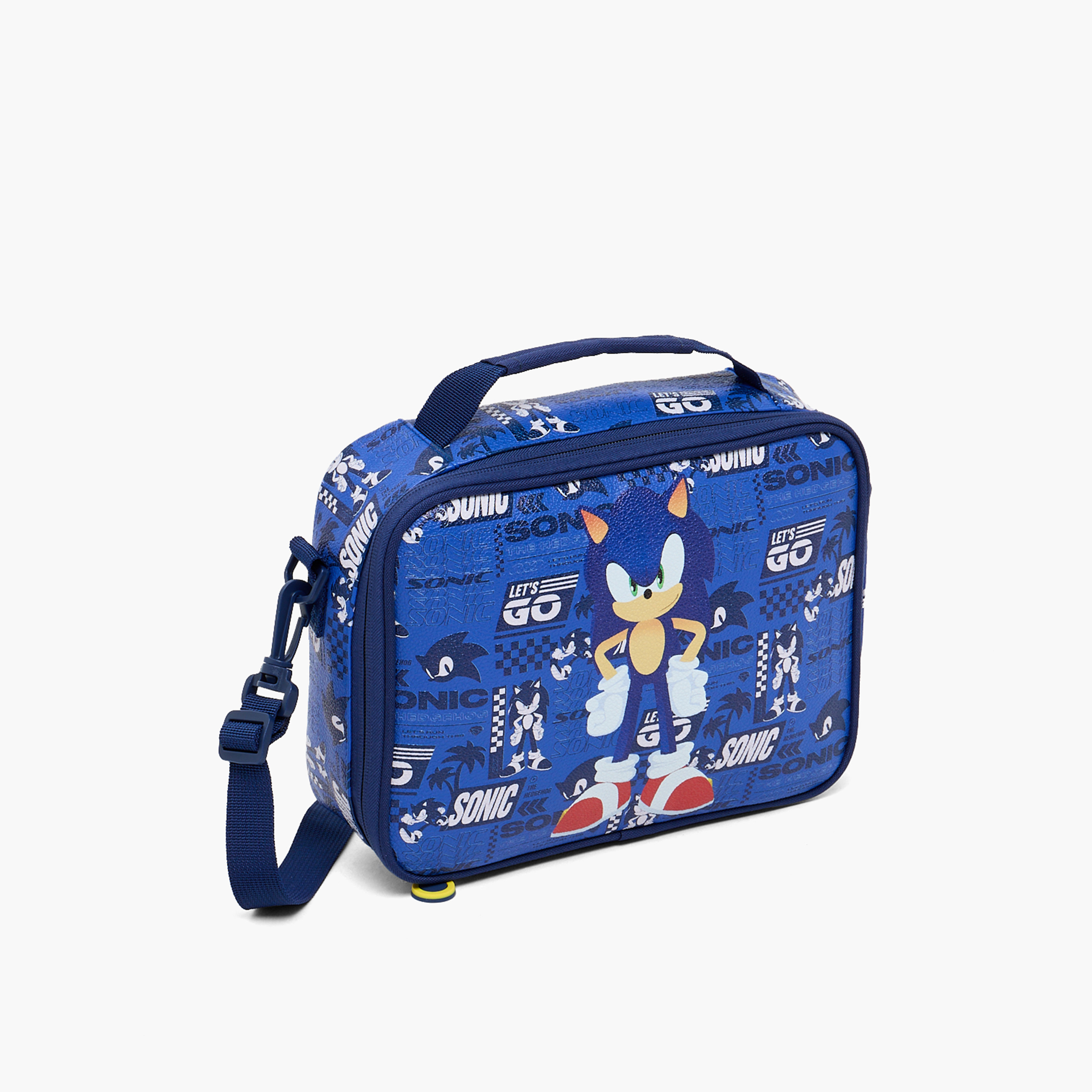 SEGA Sonic the Hedgehog Print Lunch Bag for Boys 3-5 Years with Thermal Insulation-school-lunchessentials-lunchbags-image-2