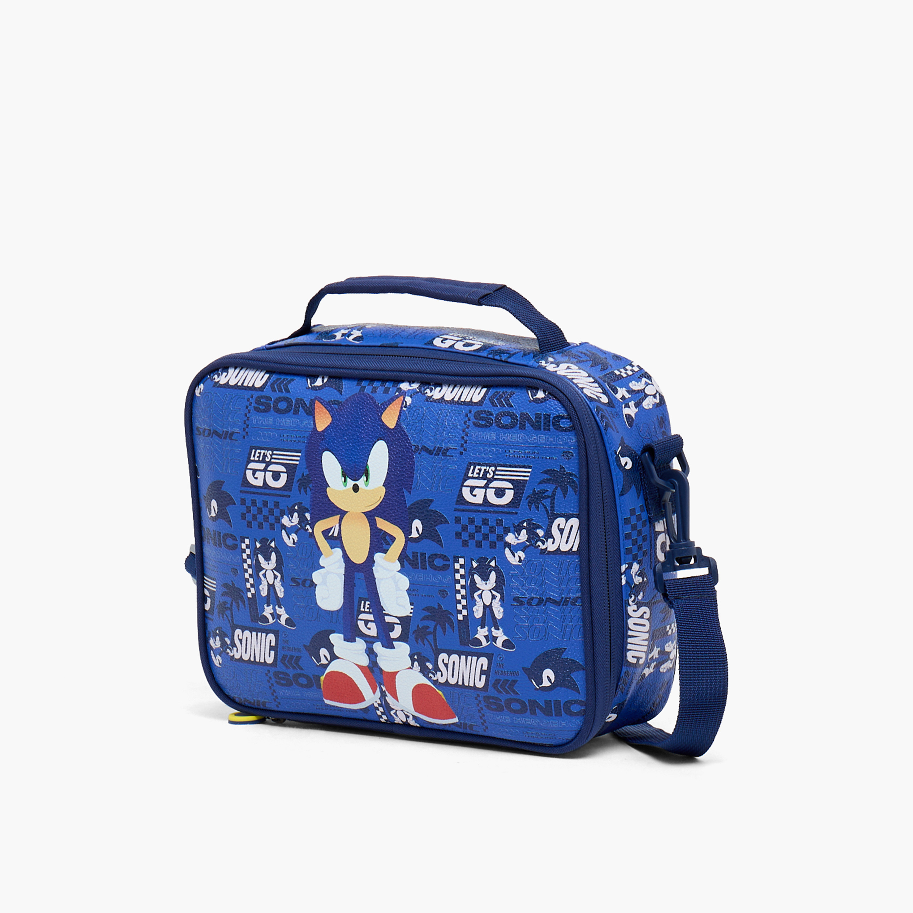 SEGA Sonic the Hedgehog Print Lunch Bag for Boys 3-5 Years with Thermal Insulation-school-lunchessentials-lunchbags-image-8
