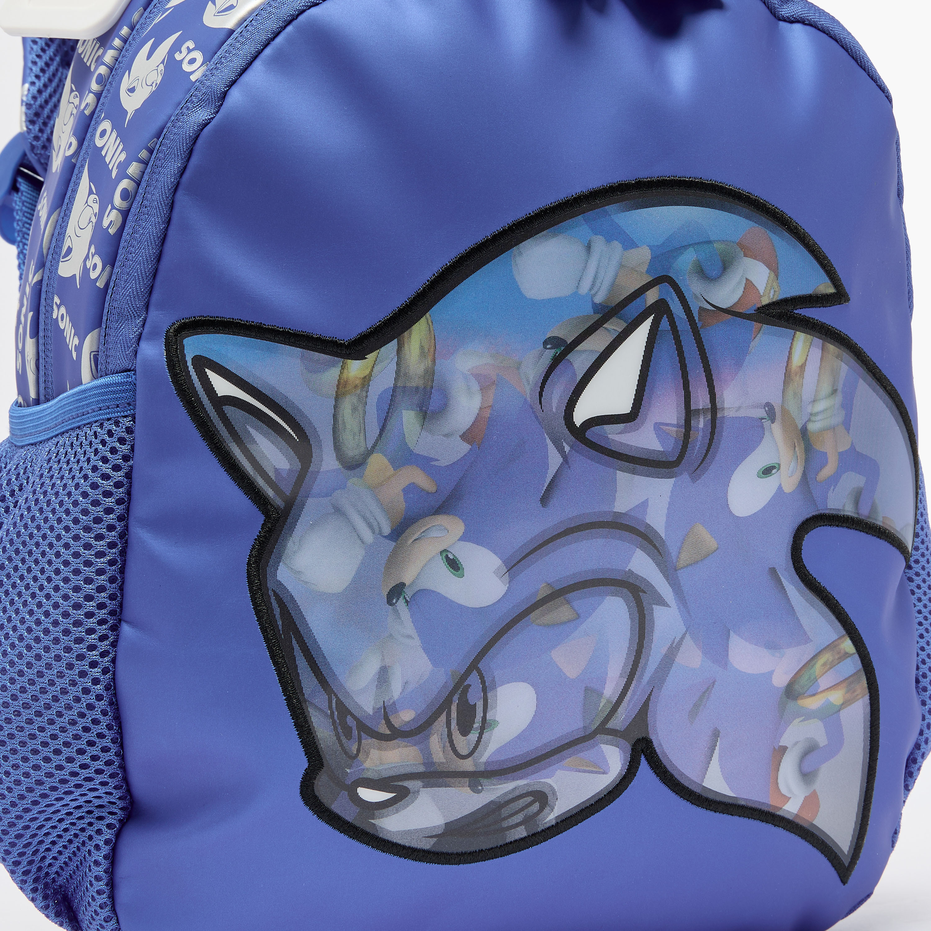 SEGA Sonic Print Backpack for Boys 3-5 Years with Padded Straps - 14 inches-school-bagsandbackpacks-backpacks-image-4