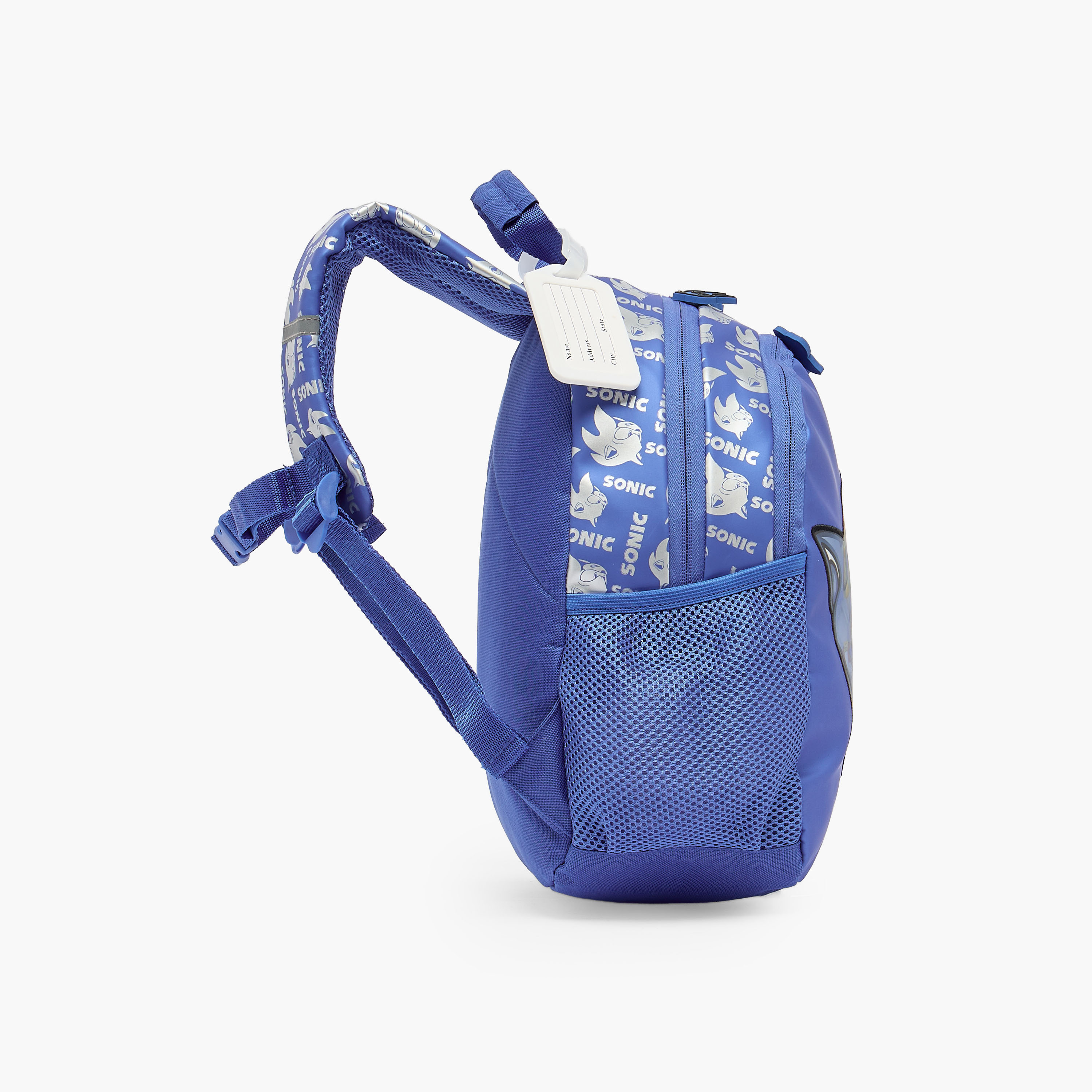 SEGA Sonic Print Backpack for Boys 3-5 Years with Padded Straps - 14 inches-school-bagsandbackpacks-backpacks-image-8