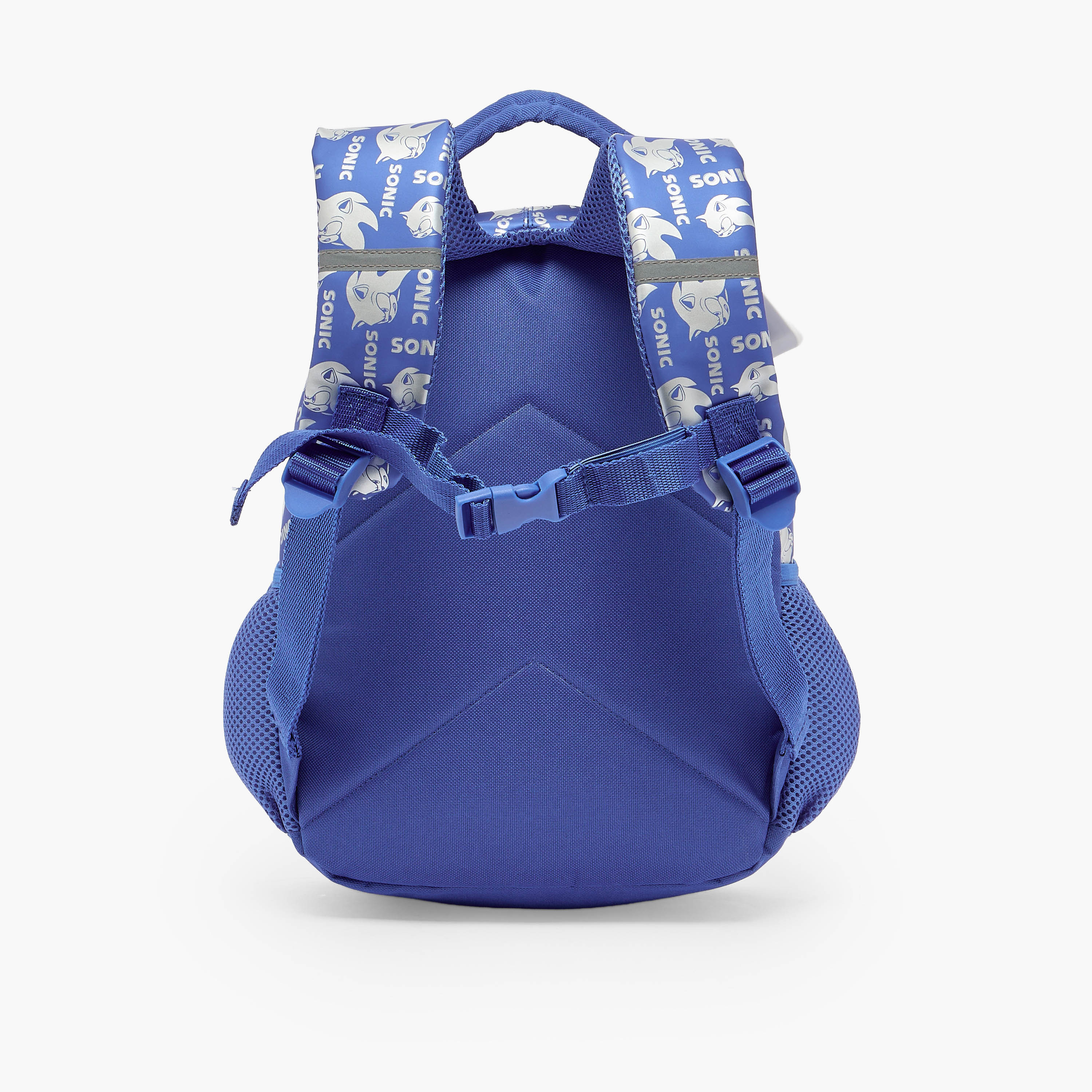 SEGA Sonic Print Backpack for Boys 3-5 Years with Padded Straps - 14 inches-school-bagsandbackpacks-backpacks-image-9