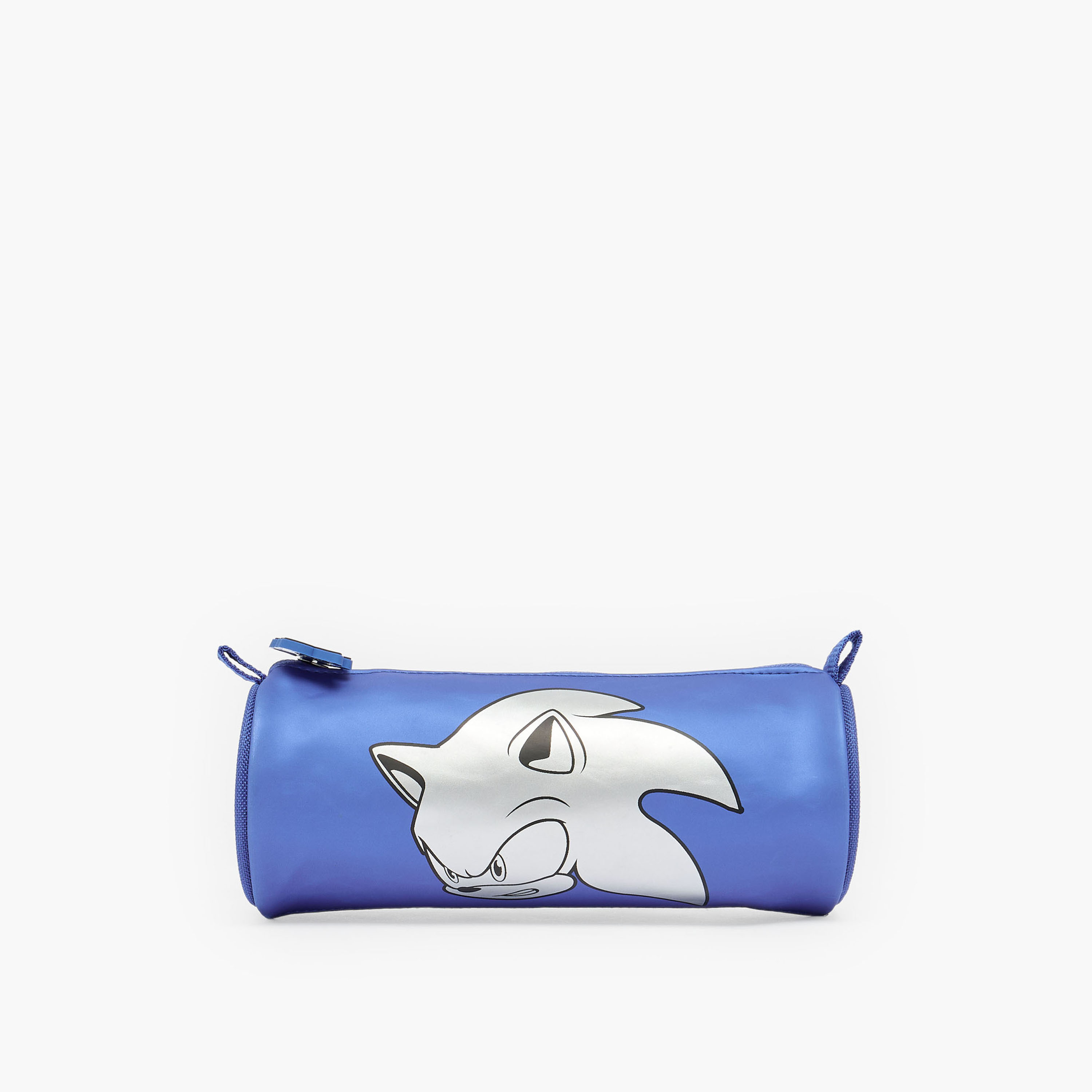 SEGA Sonic Print Pencil Pouch with Zip Closure-school-stationery-pencilcases-image-1
