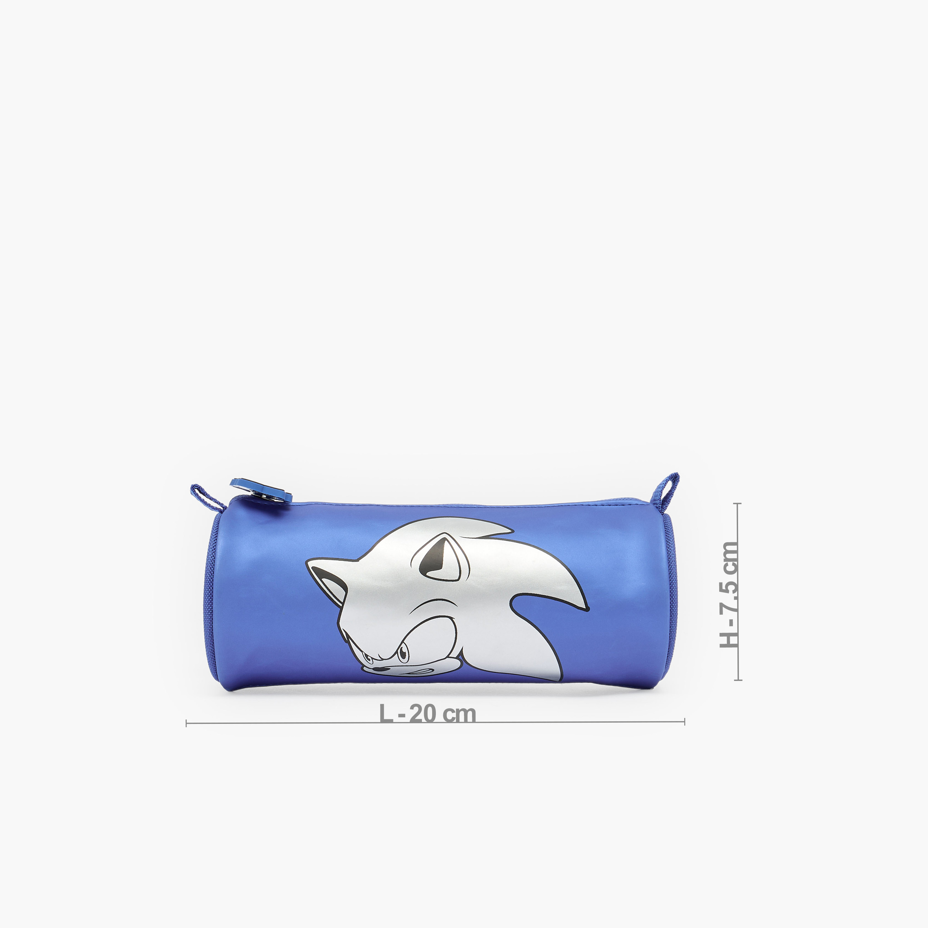 SEGA Sonic Print Pencil Pouch with Zip Closure-school-stationery-pencilcases-image-4