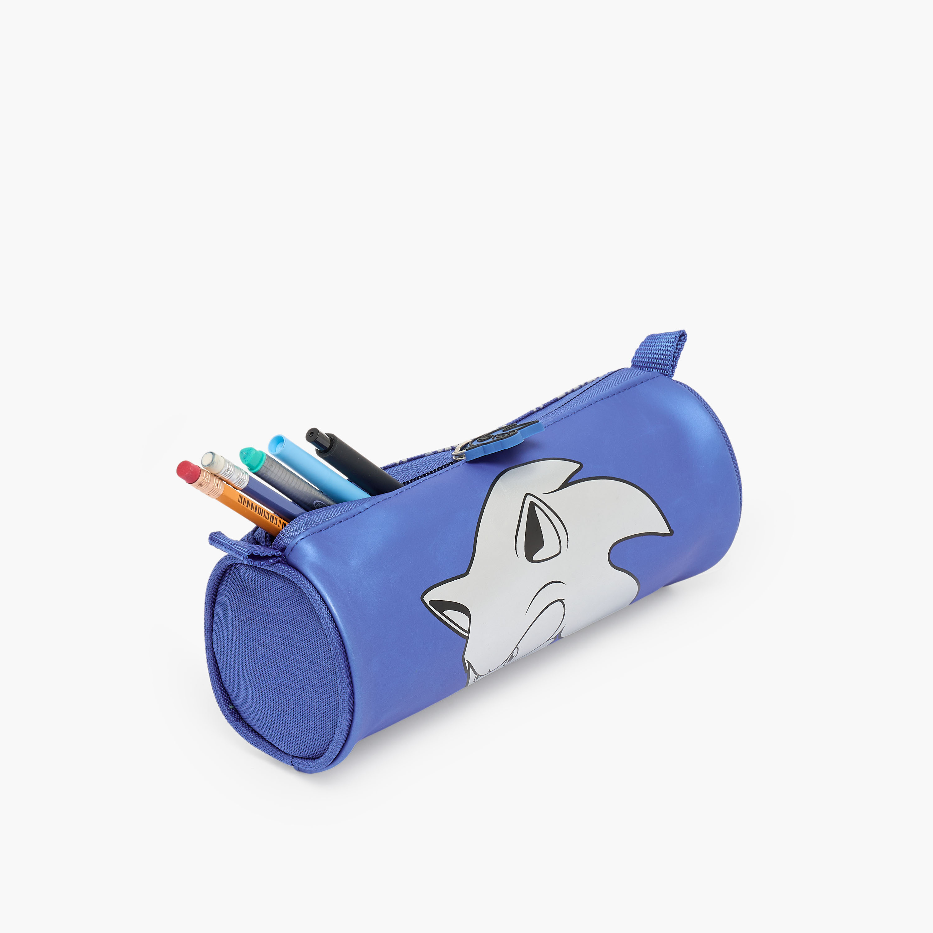 SEGA Sonic Print Pencil Pouch with Zip Closure-school-stationery-pencilcases-image-8