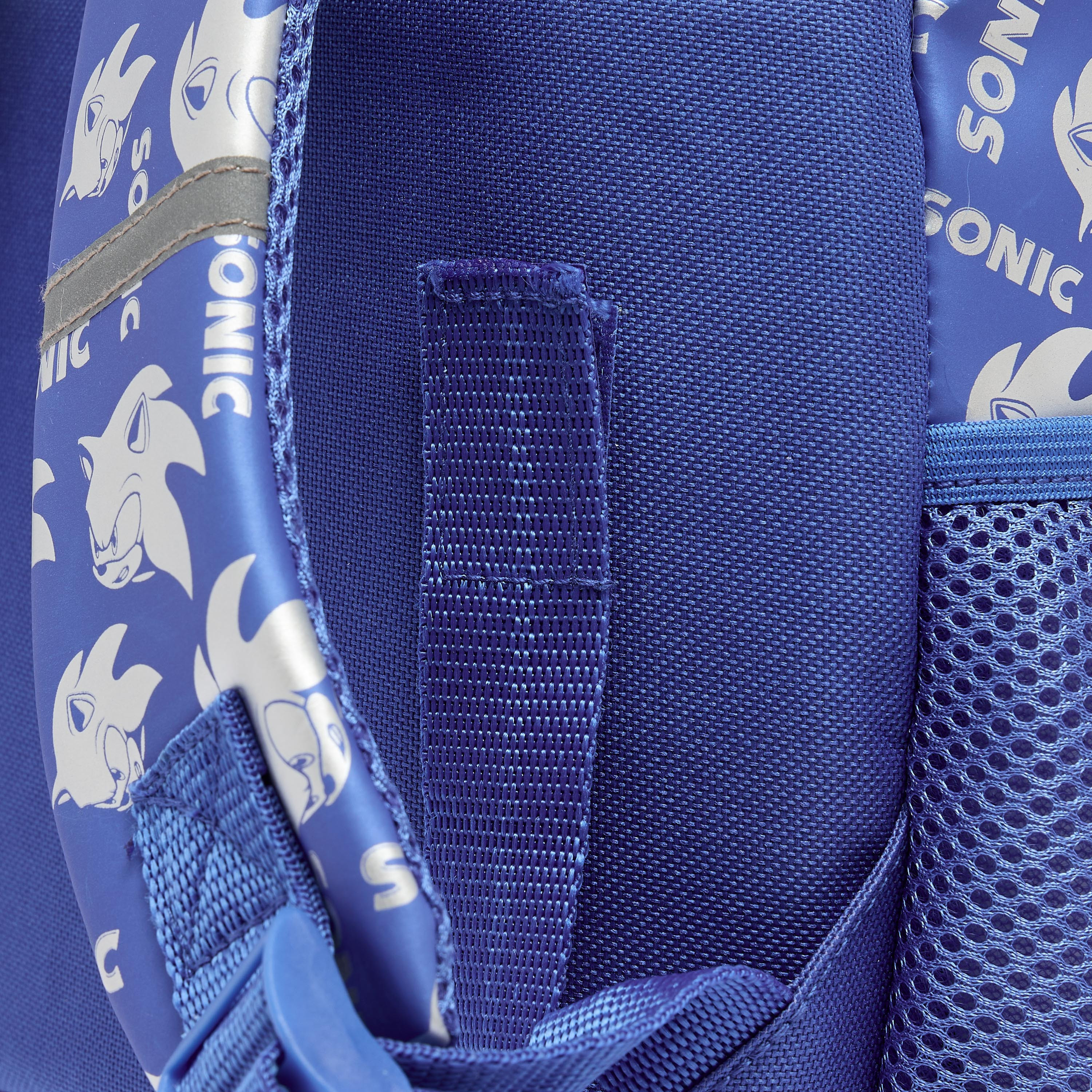 SEGA Sonic the Hedgehog Print Trolley Bag for Boys 3-5 Years with Durable Wheels - 14 inches-school-bagsandbackpacks-trolleybags-image-9