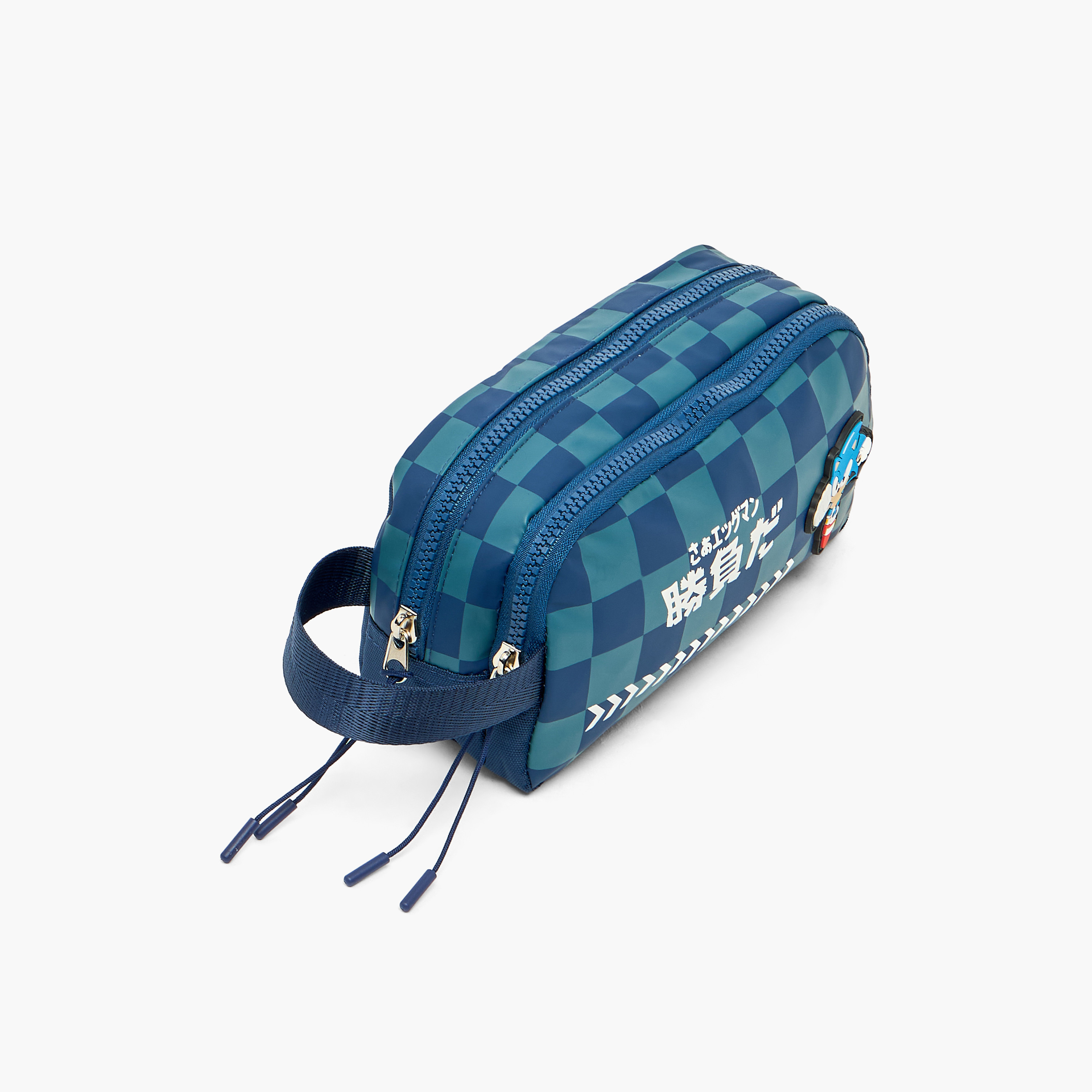SEGA Sonic the Hedgehog Pencil Pouch with 2 Compartments-school-stationery-pencilcases-image-3