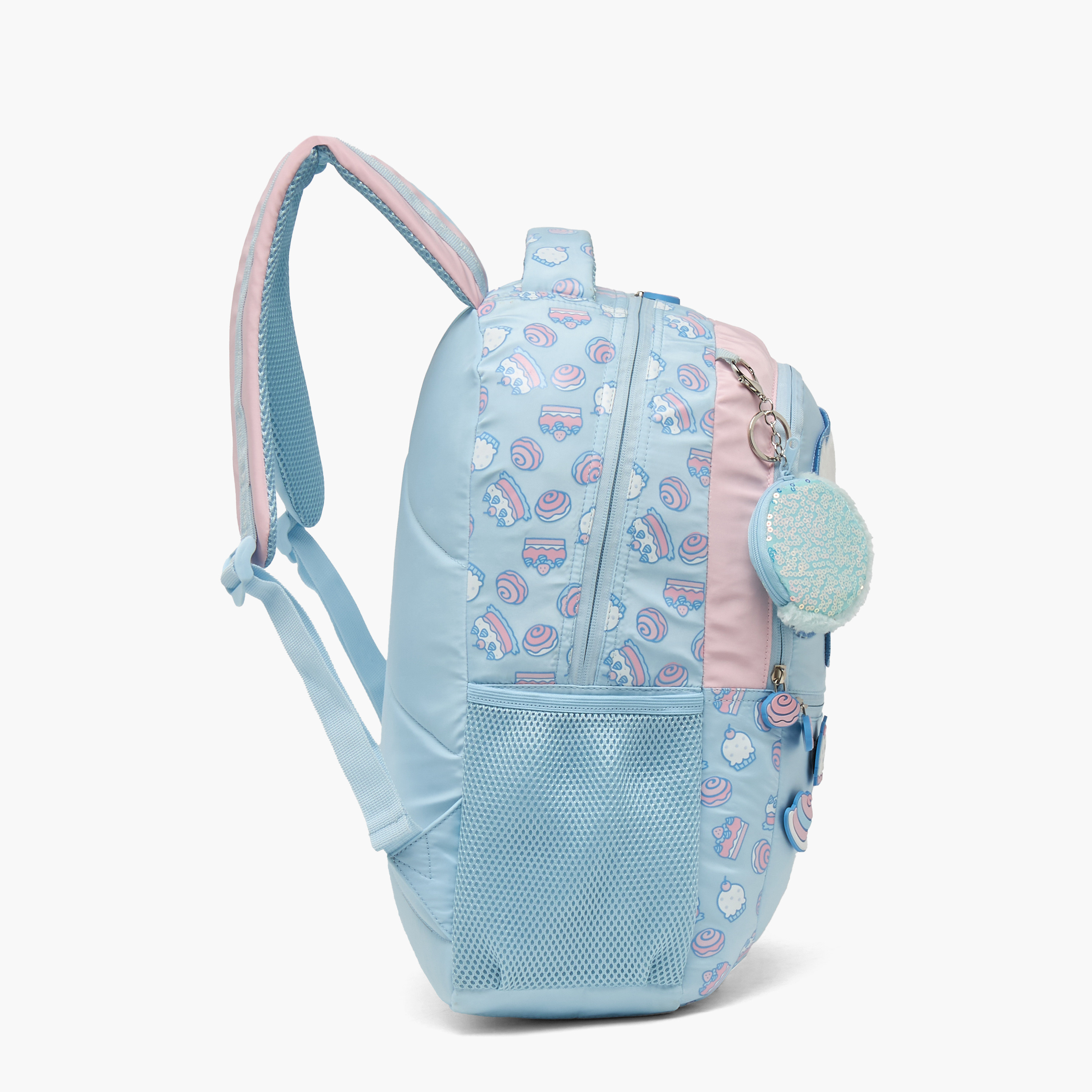 Sanrio Cinnamoroll Applique Backpack for Girls 5-8 Years with Padded Shoulder Straps - 16 inches-school-bagsandbackpacks-backpacks-image-7