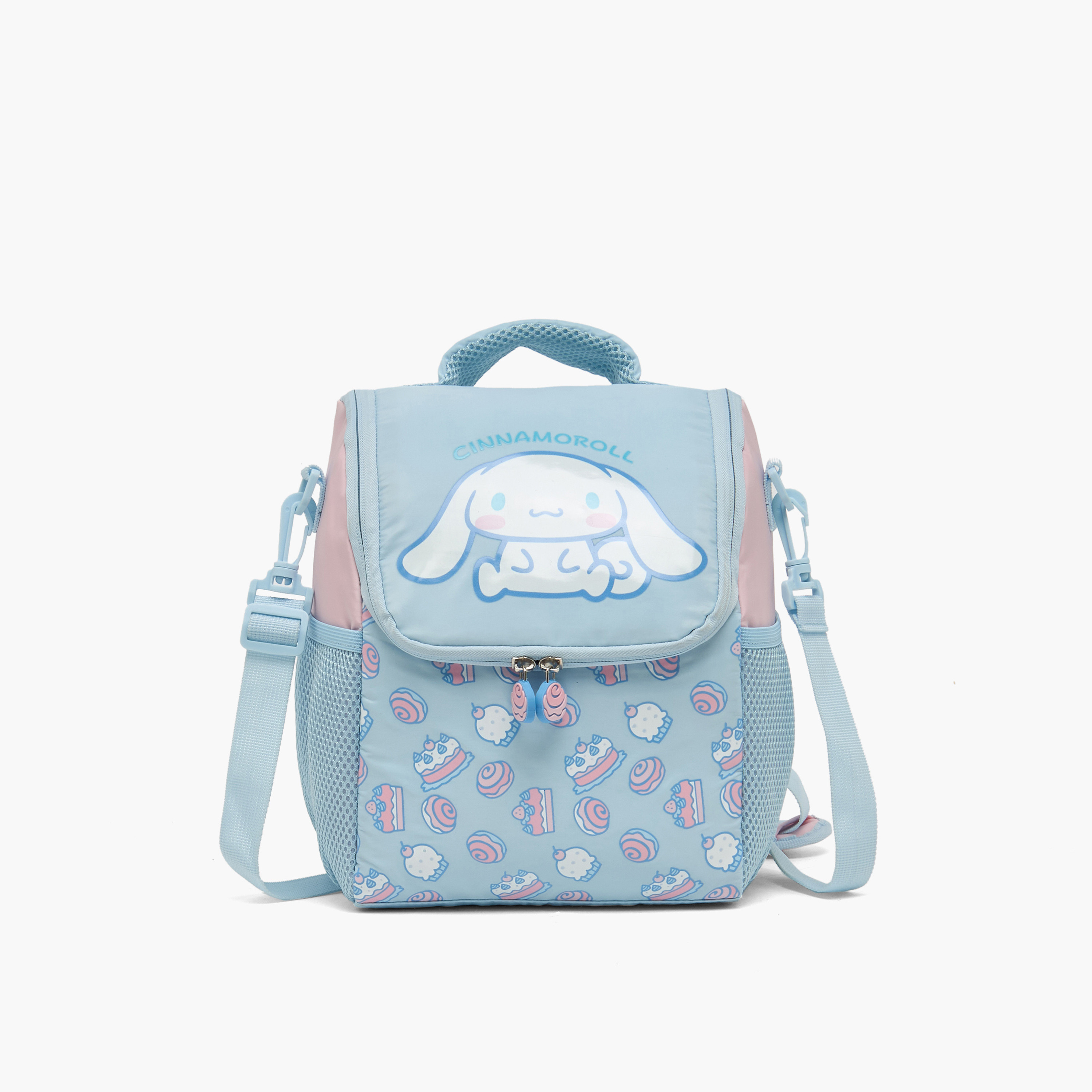 شنطة غداء عازلة للحرارة بطبعات سينامورول للبنات من 5 - 8 سنوات من سانريو-school-lunchessentials-lunchbags-image-1