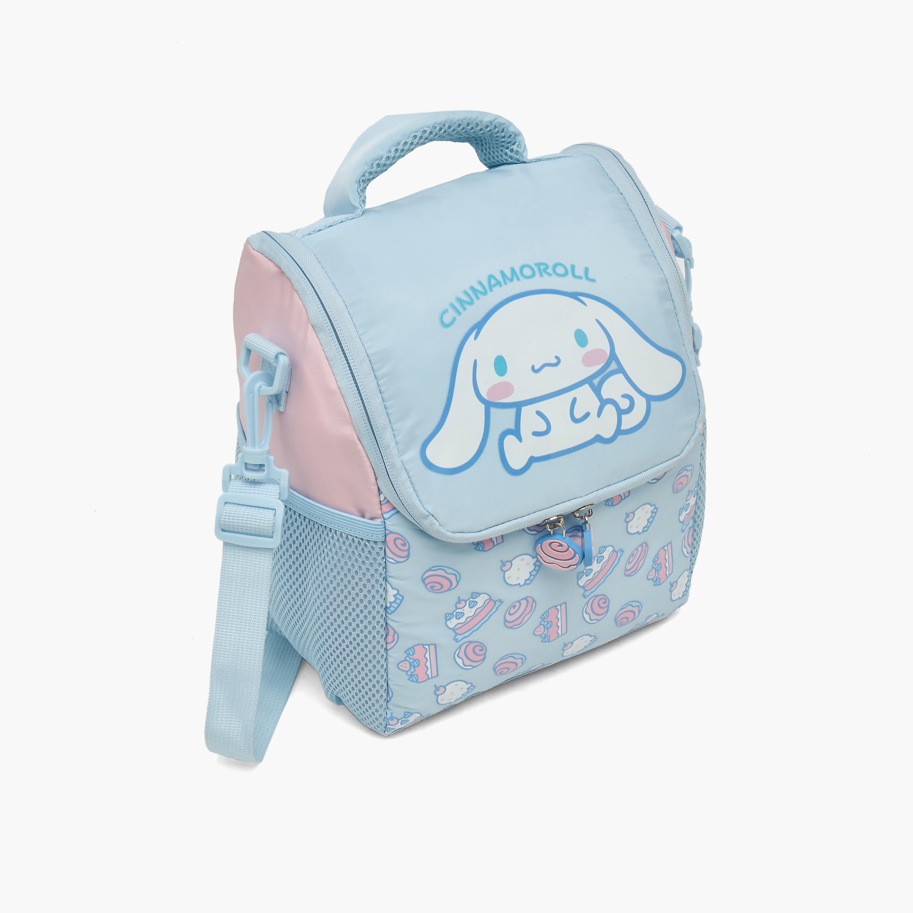 شنطة غداء عازلة للحرارة بطبعات سينامورول للبنات من 5 - 8 سنوات من سانريو-school-lunchessentials-lunchbags-image-2