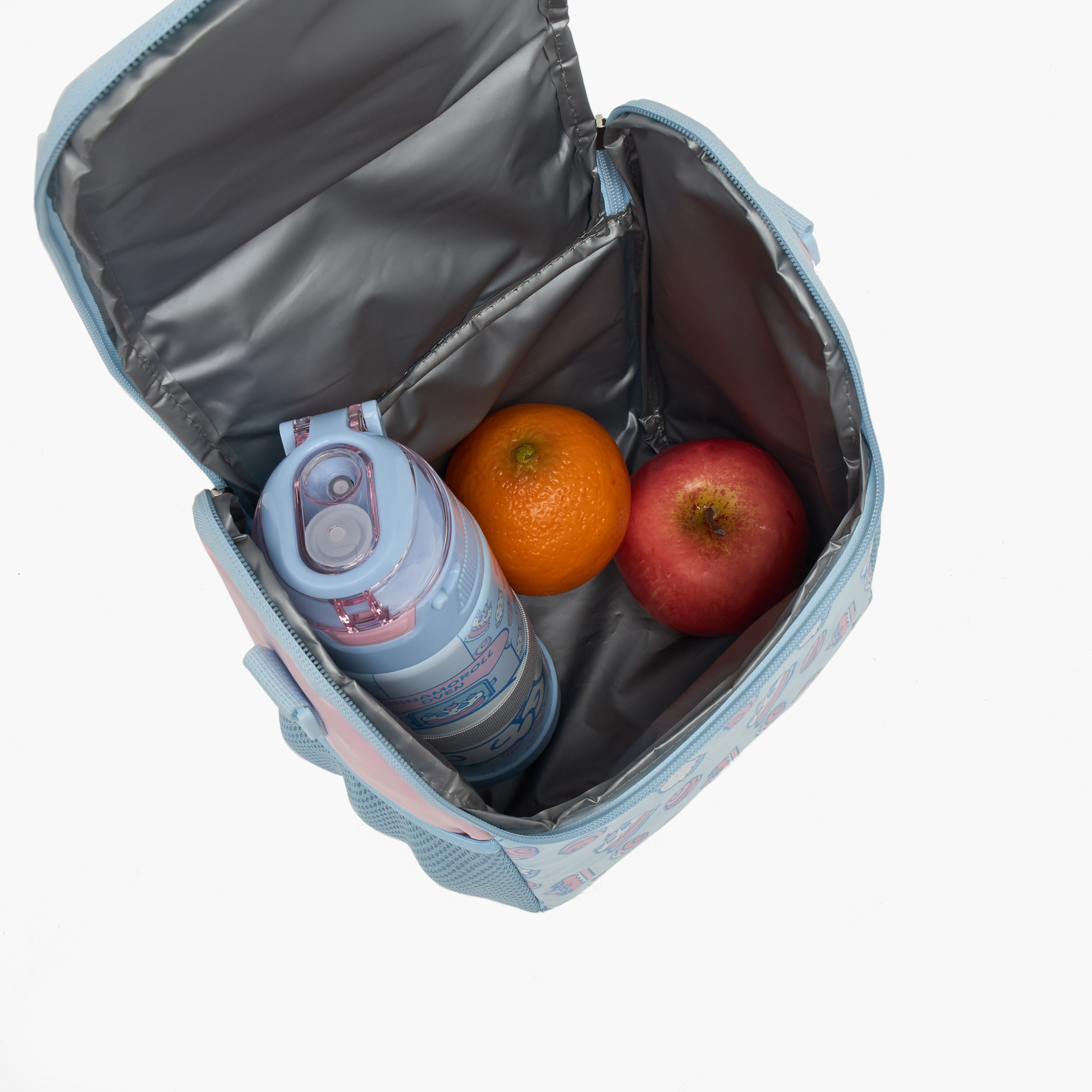 شنطة غداء عازلة للحرارة بطبعات سينامورول للبنات من 5 - 8 سنوات من سانريو-school-lunchessentials-lunchbags-image-4
