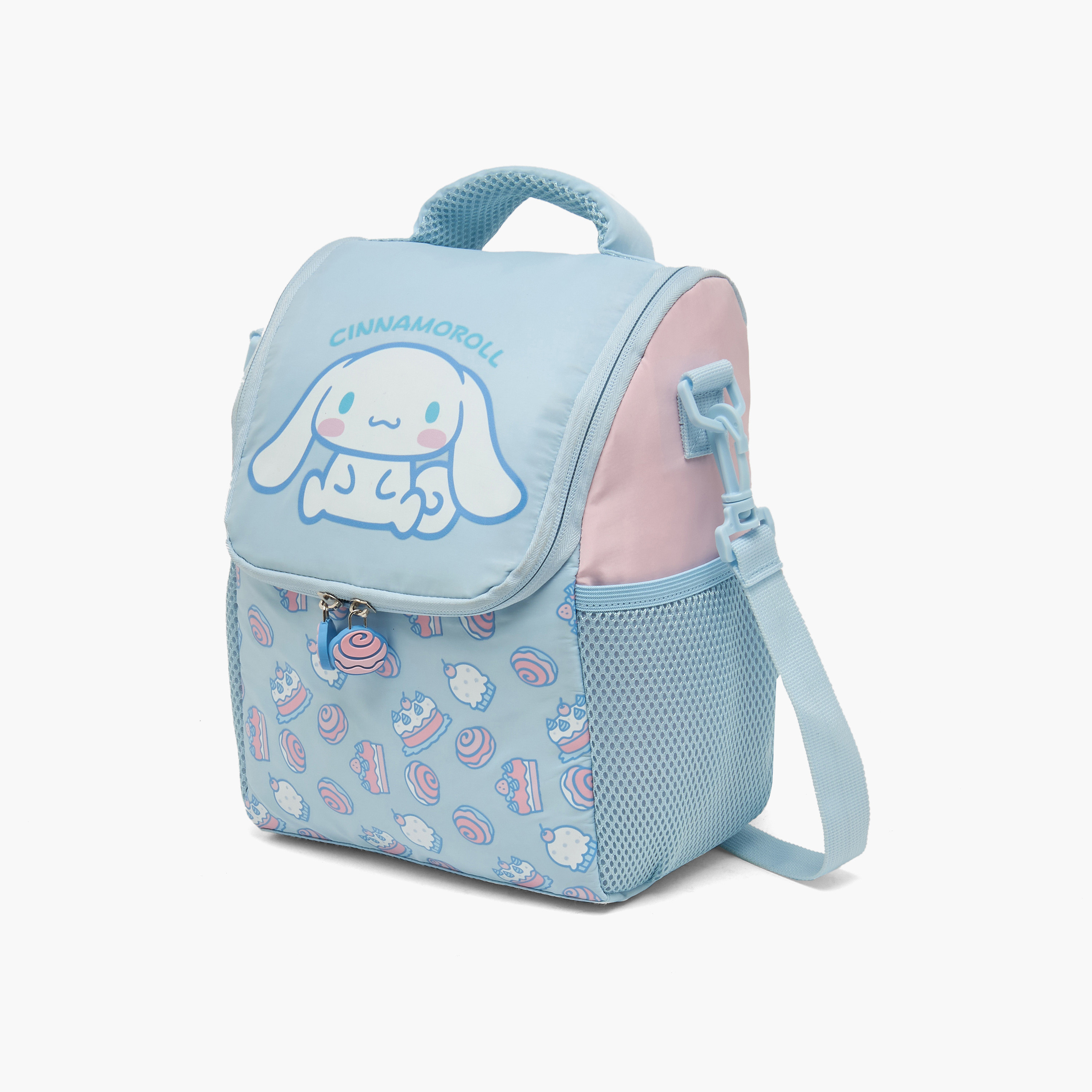 شنطة غداء عازلة للحرارة بطبعات سينامورول للبنات من 5 - 8 سنوات من سانريو-school-lunchessentials-lunchbags-image-8