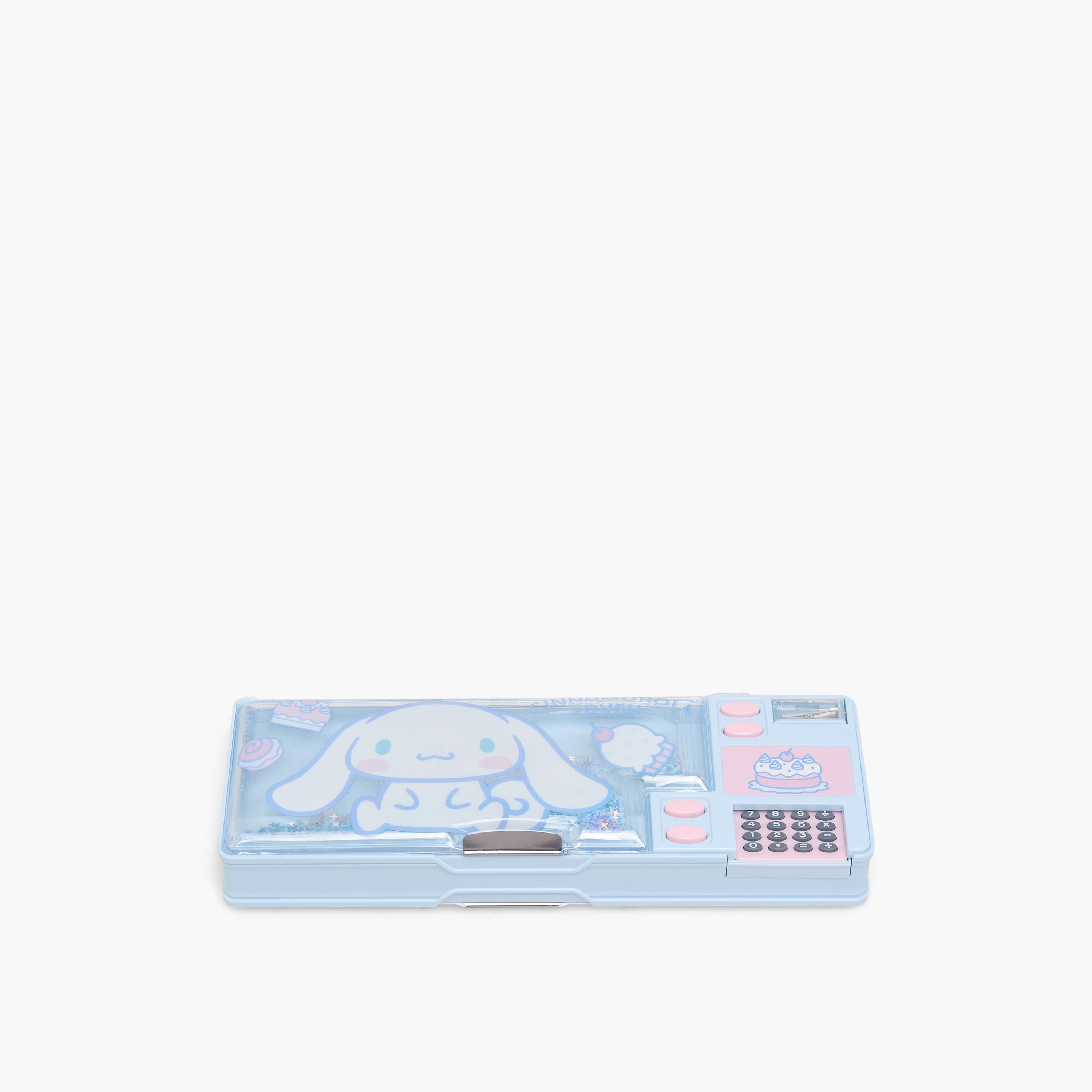 Sanrio Cinnamoroll Print Pencil Case with Calculator-school-stationery-pencilcases-image-1
