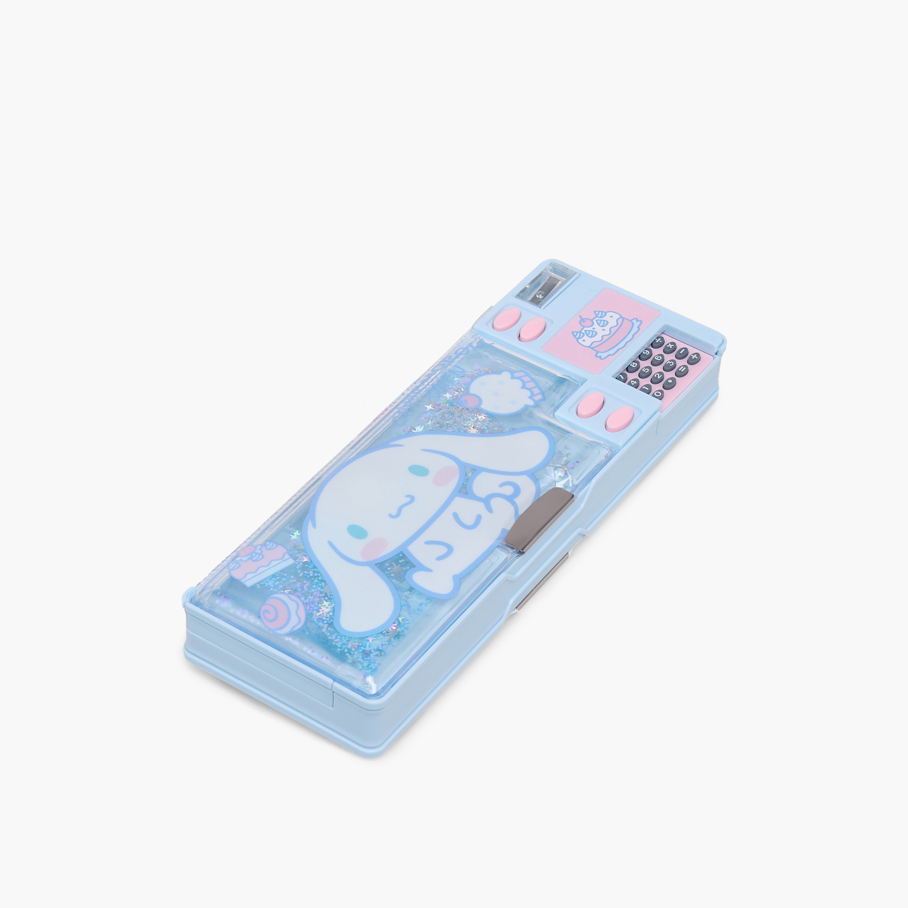 Sanrio Cinnamoroll Print Pencil Case with Calculator-school-stationery-pencilcases-image-2