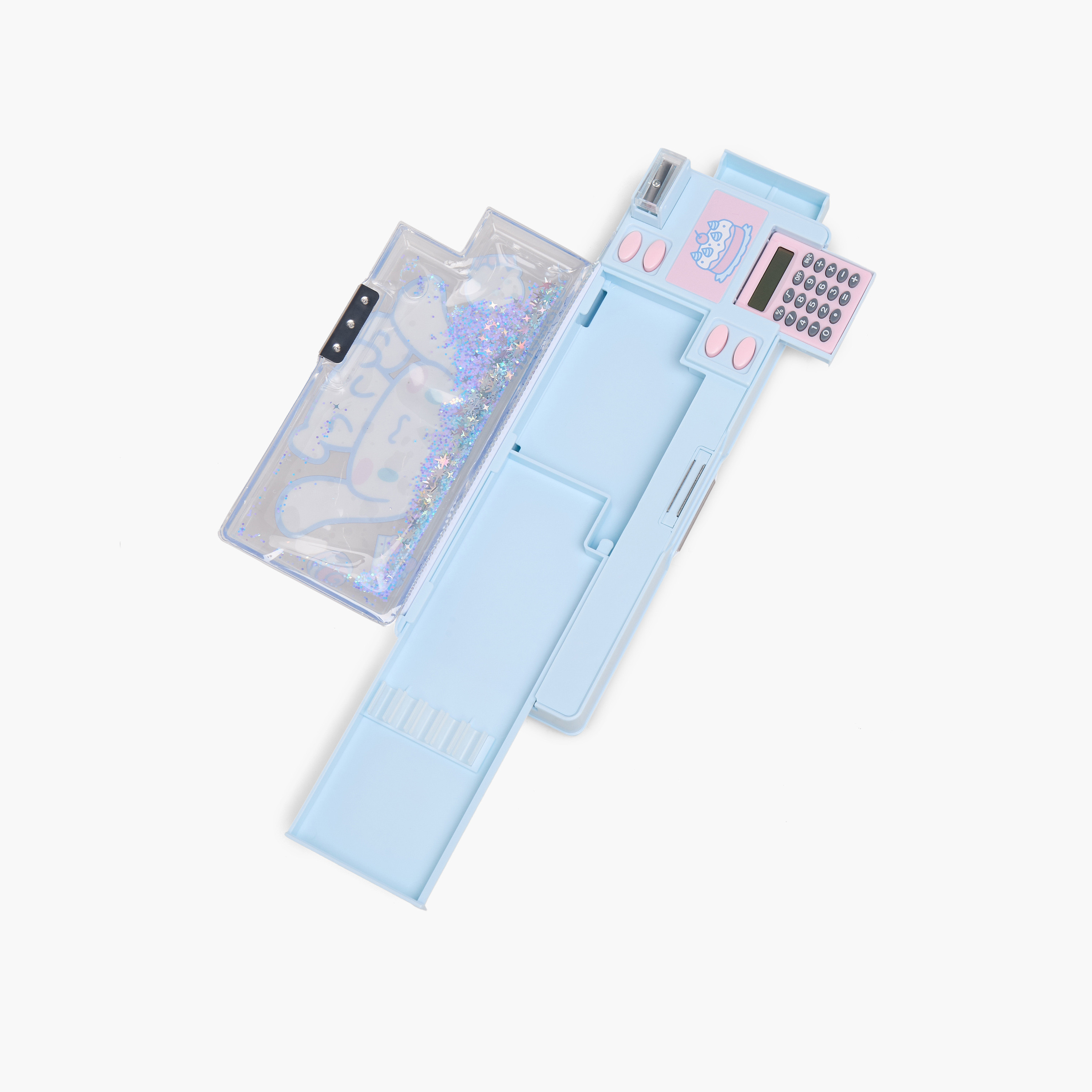 Sanrio Cinnamoroll Print Pencil Case with Calculator-school-stationery-pencilcases-image-5